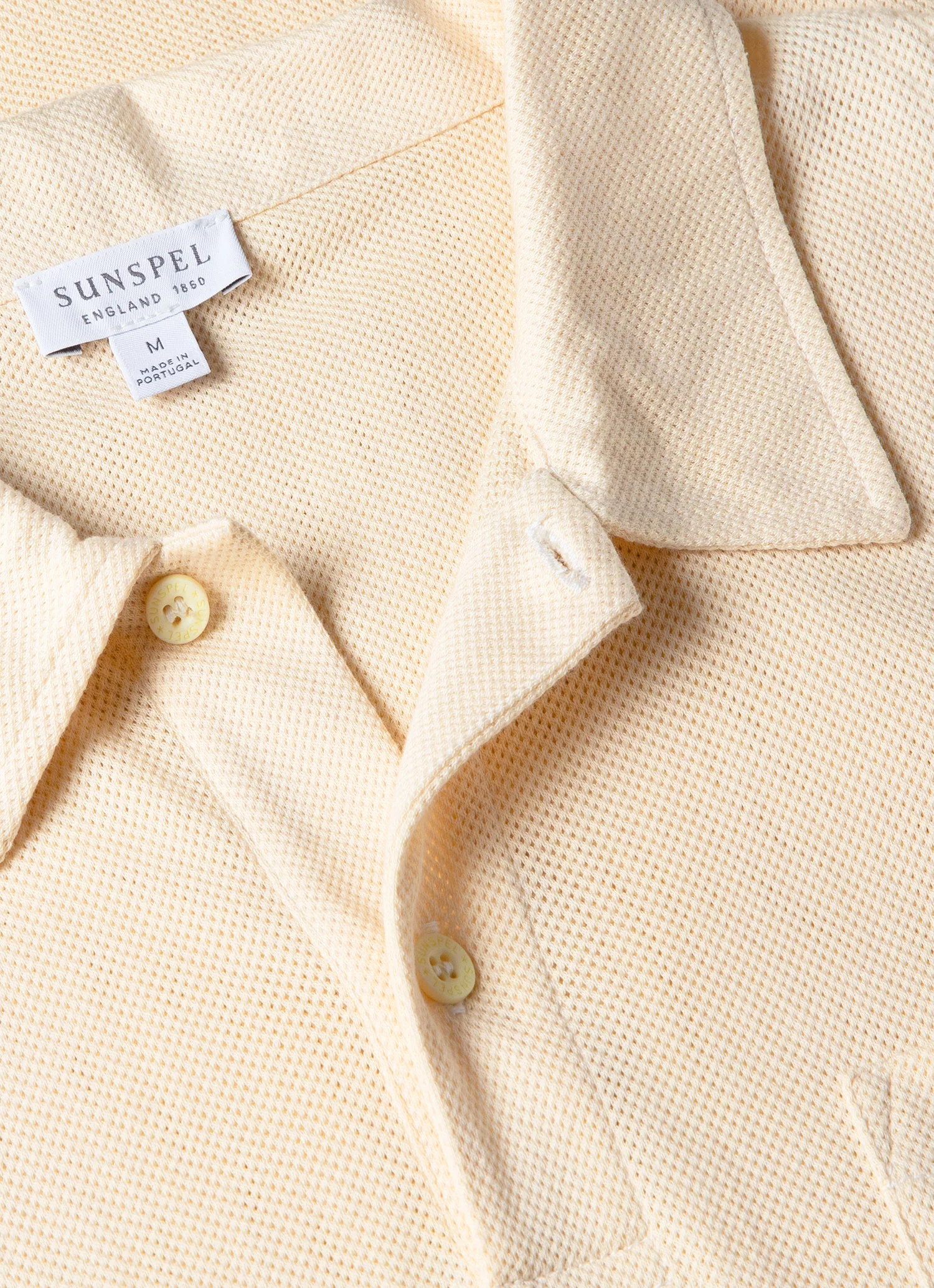 Men's Undyed Riviera Polo Shirt in Undyed - Image 4