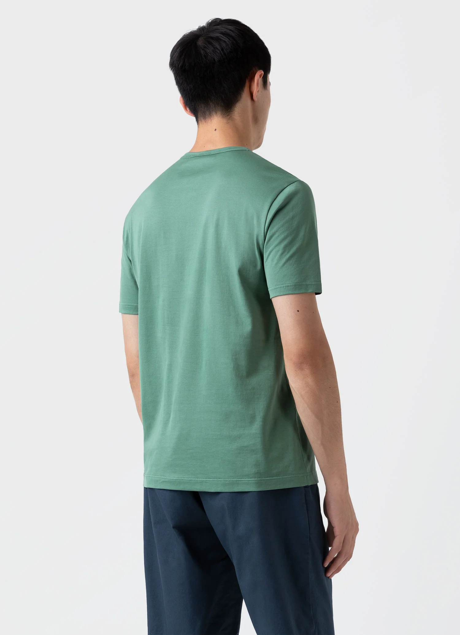 Men's Classic T-shirt in Thyme - Image 4