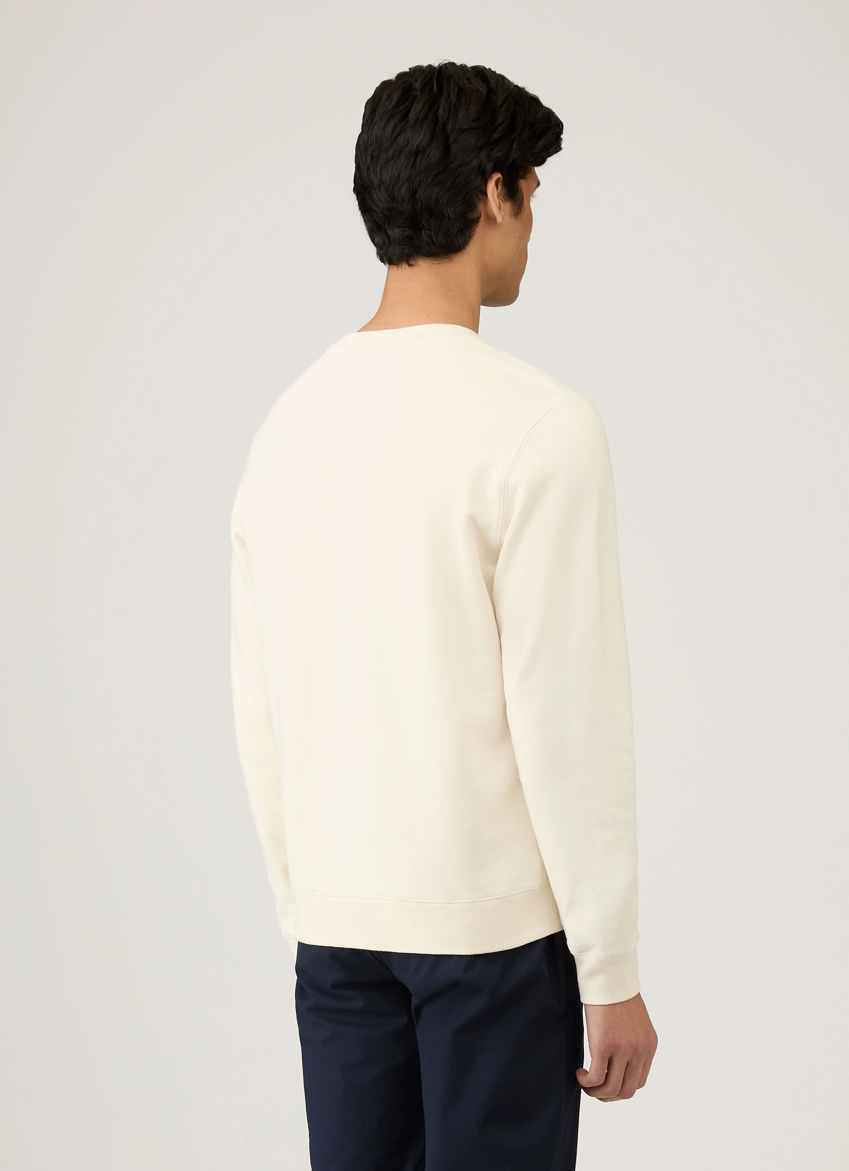 Men's Undyed Loopback Sweatshirt in Undyed - Image 5