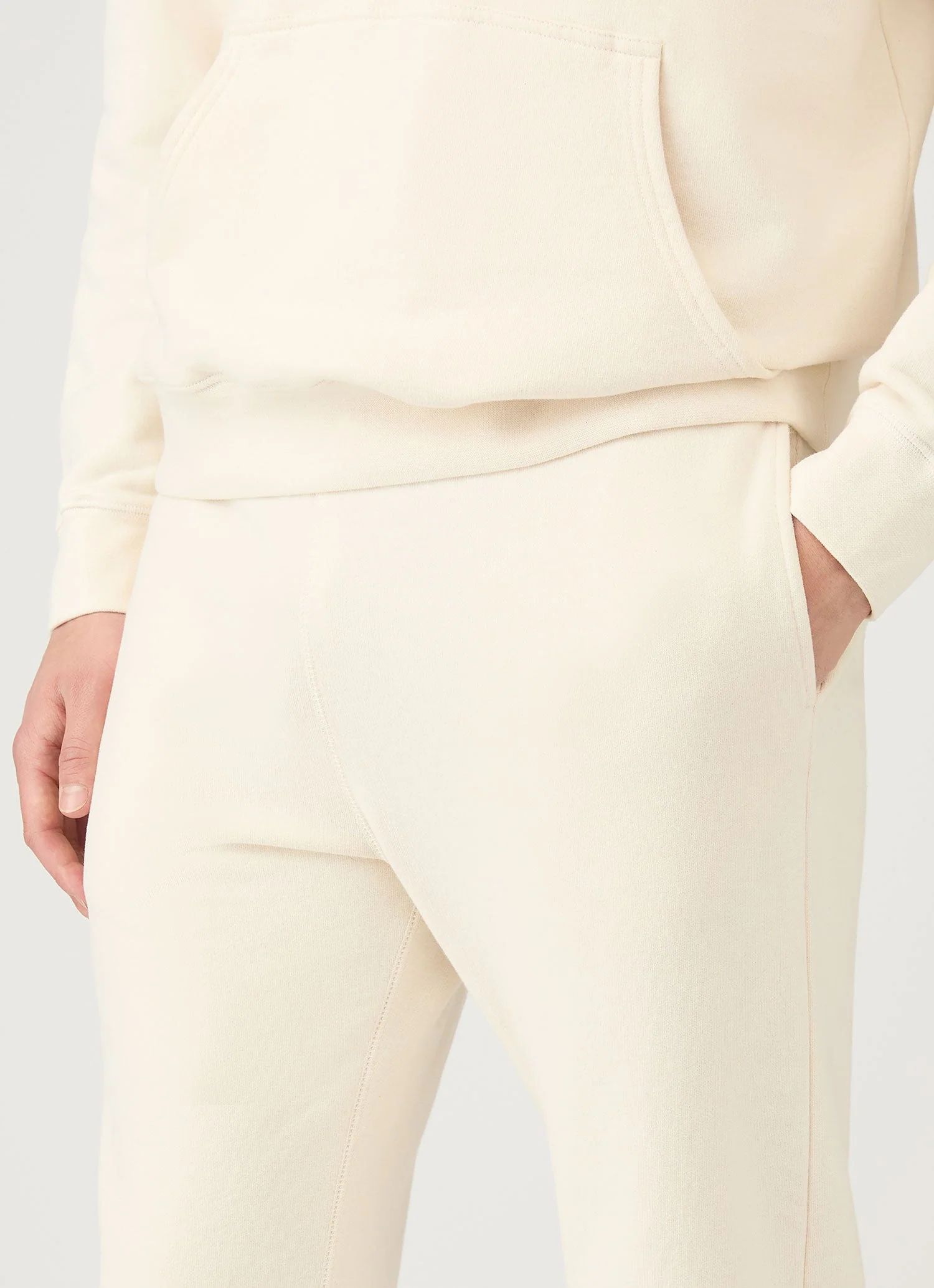 Men's Undyed Loopback Sweatpants in Undyed - Image 6