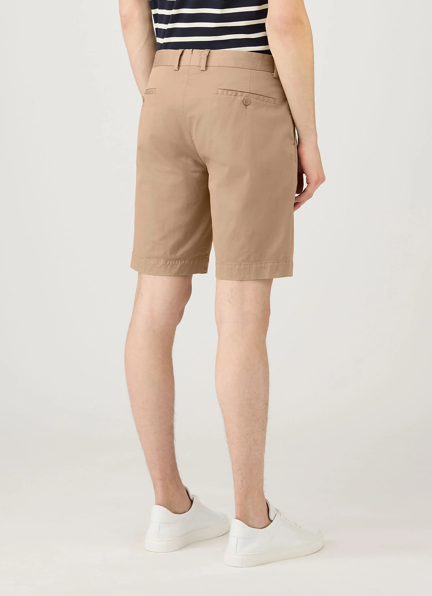 Men's Chino Shorts in Dark Stone - Image 5