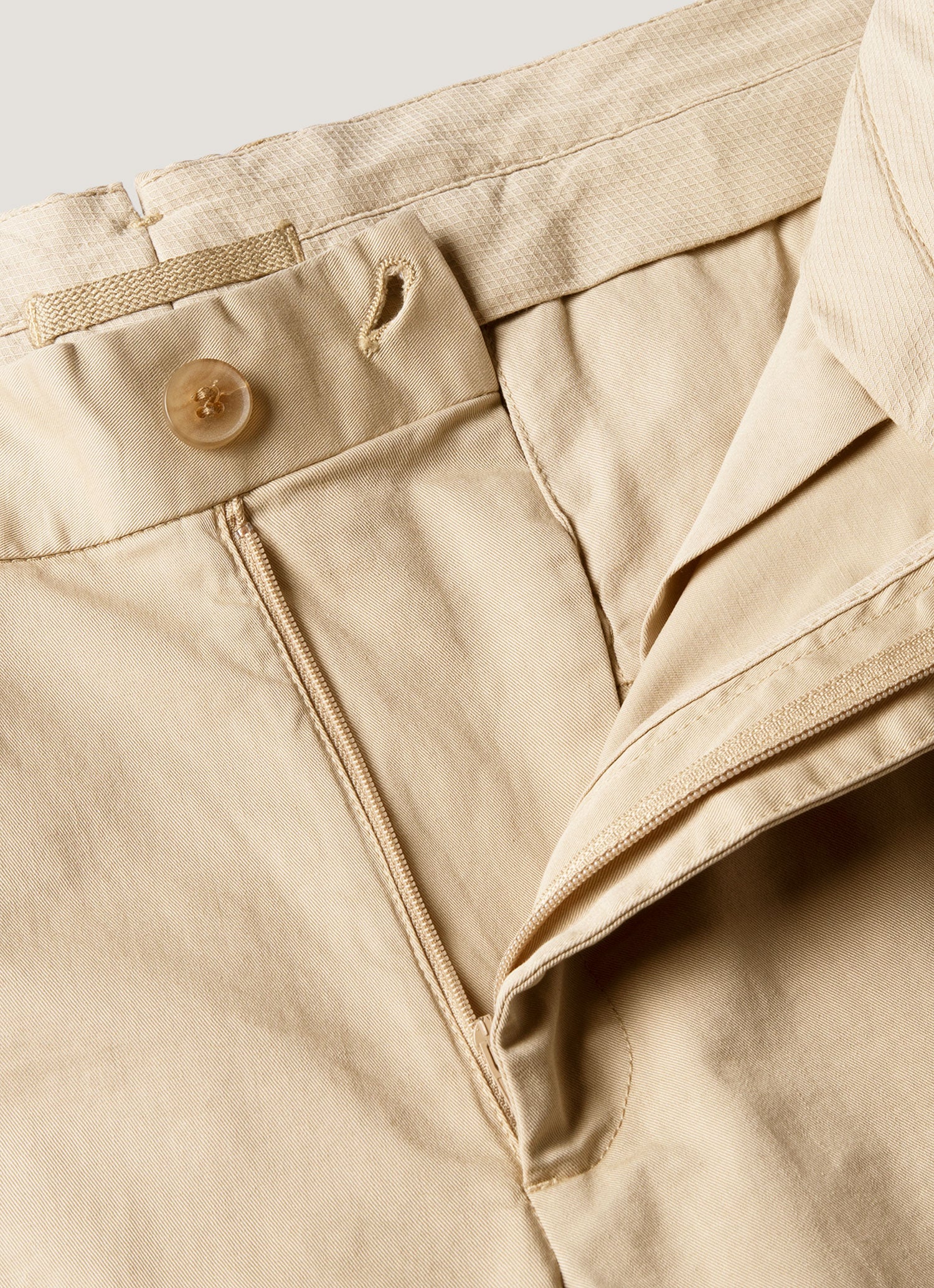 Men's Chino Shorts in Light Stone - Image 4