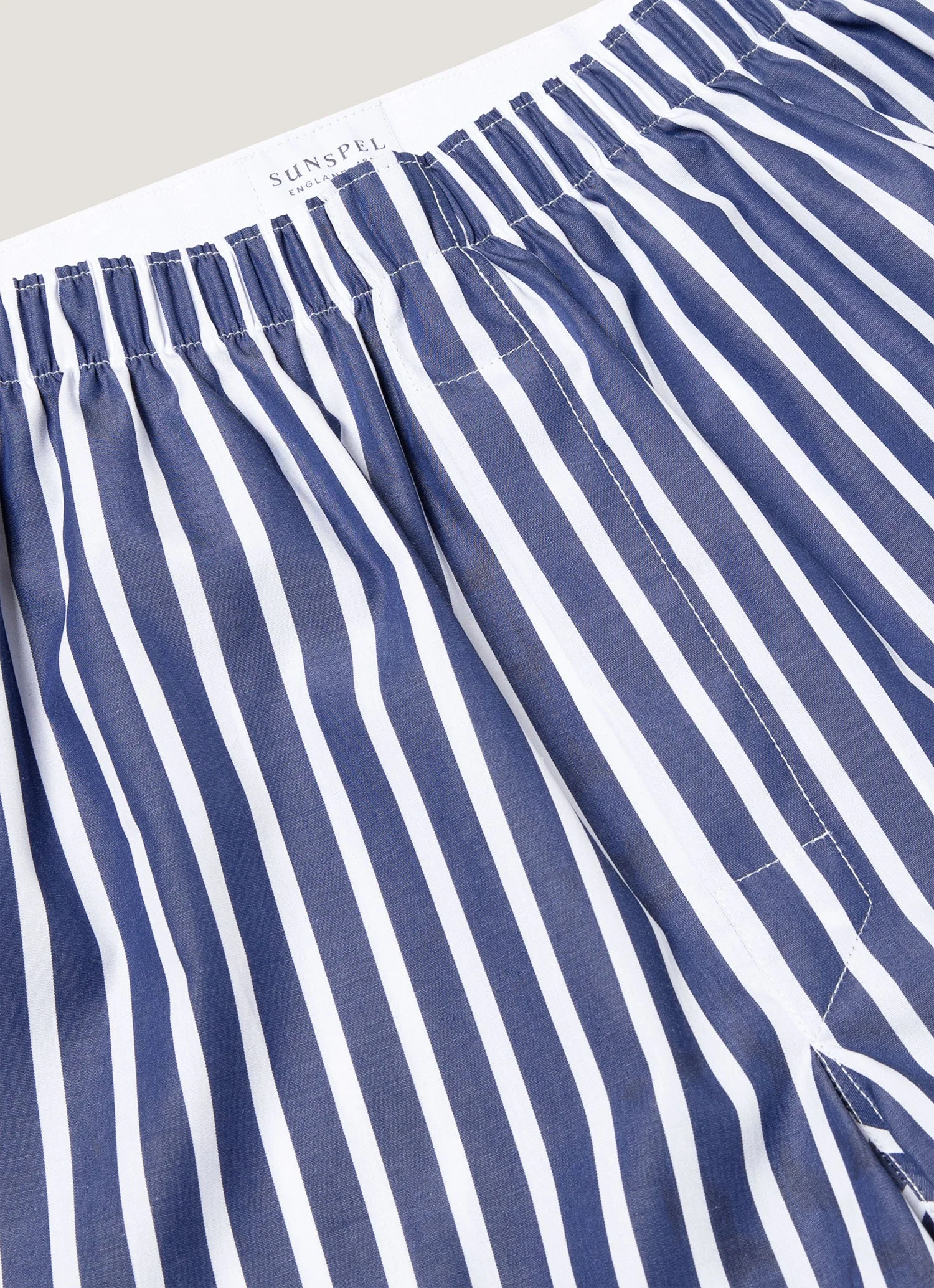 Men's Classic Boxer Short in Navy/White - Image 4