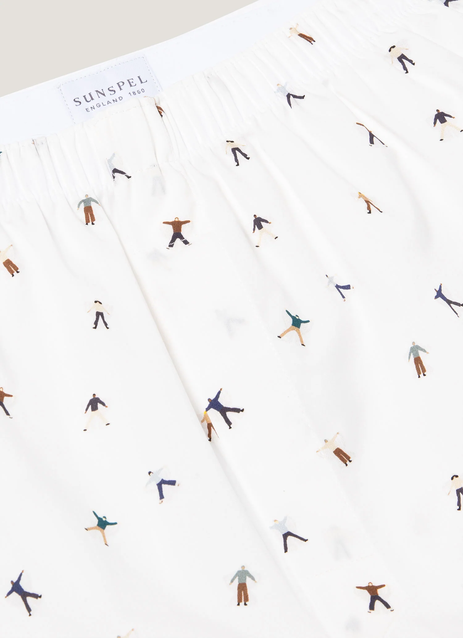 Men's Classic Boxer Short in Snow Angel Print - Image 4