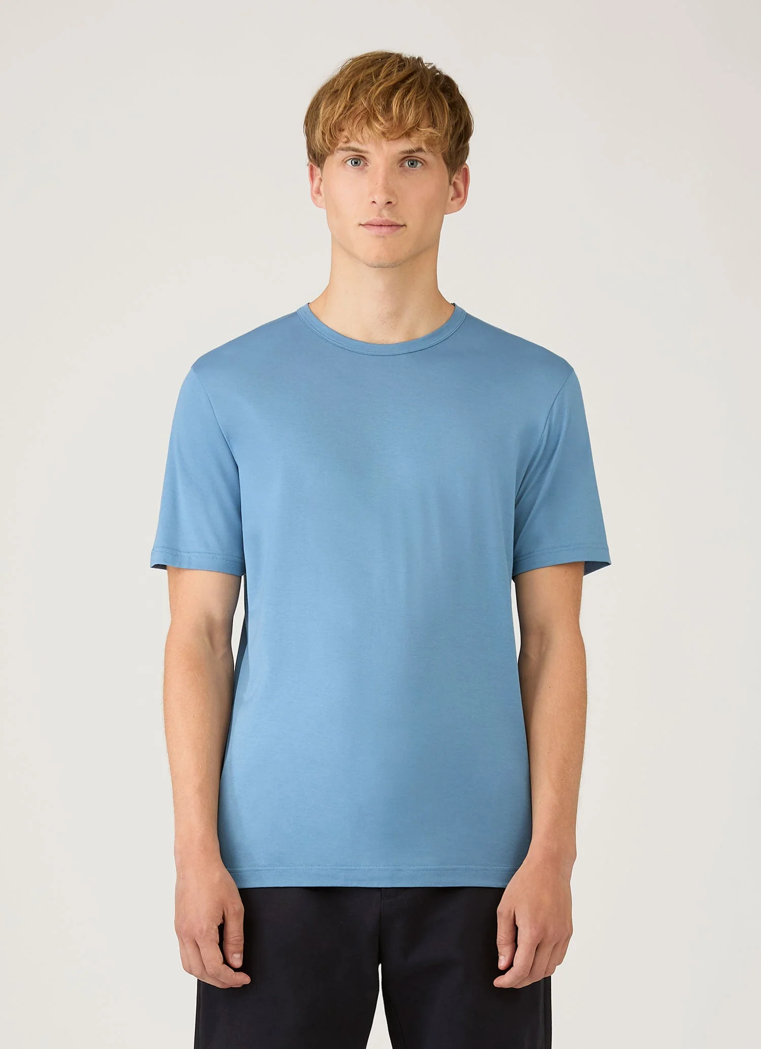 Men's Classic T-shirt in Airforce Blue - Image 2