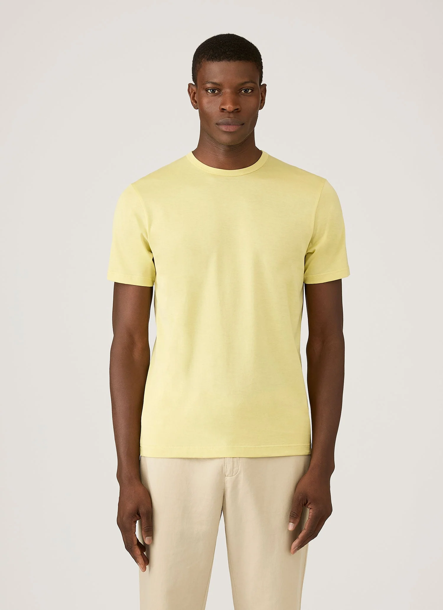 Men's Classic T-shirt in Avocado - Image 2