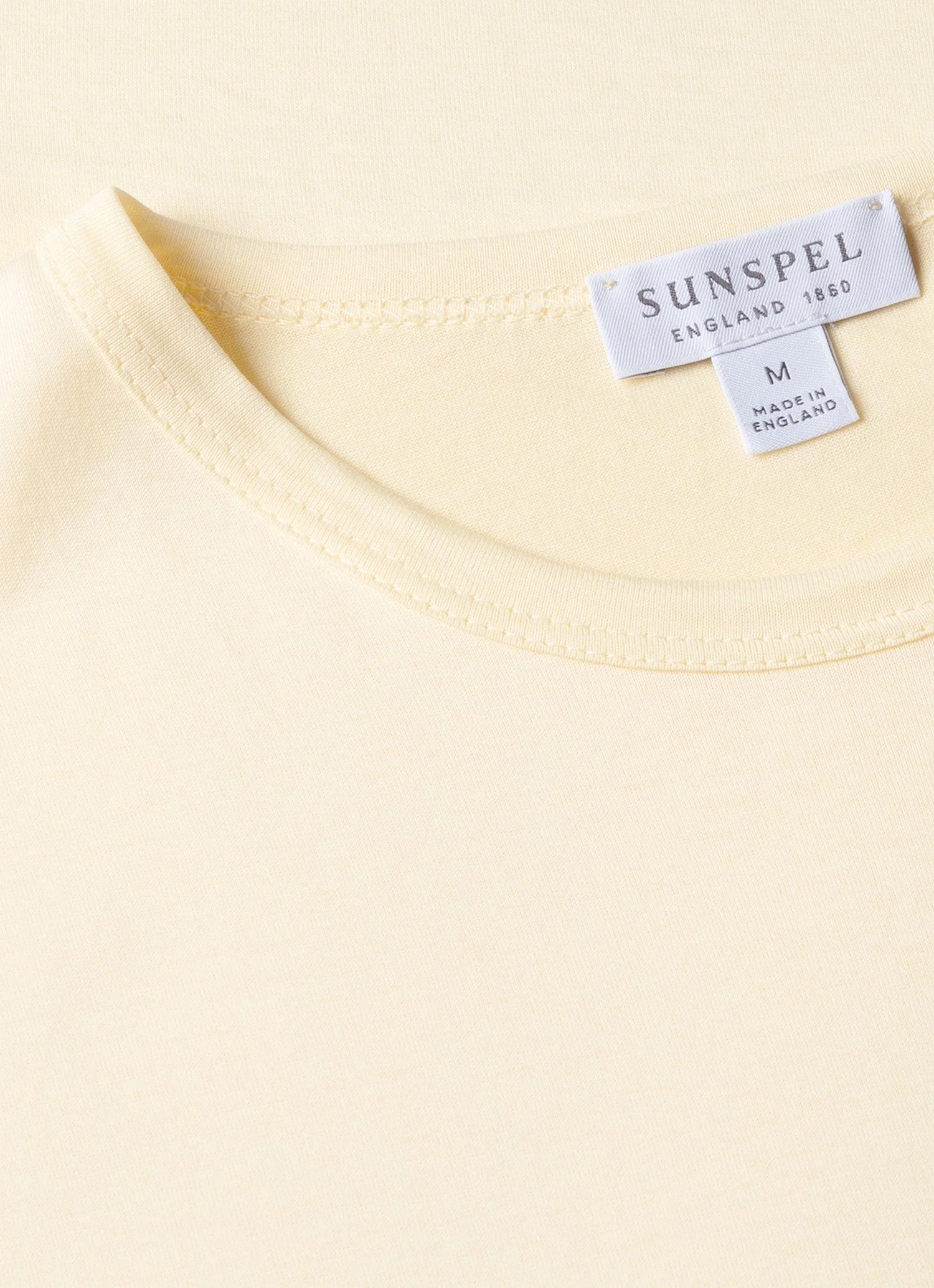 Men's Classic T-shirt in Buttermilk - Image 4