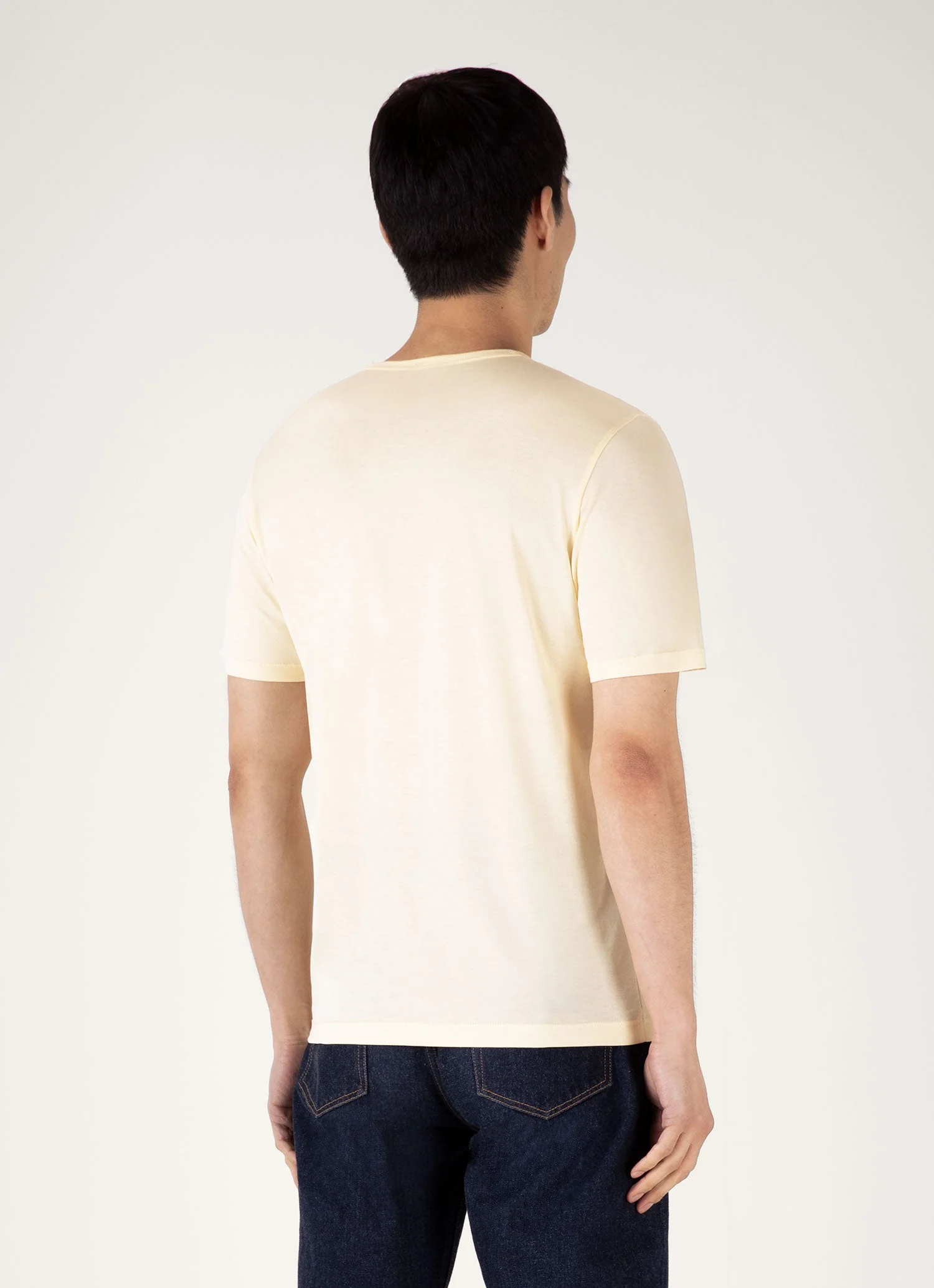 Men's Classic T-shirt in Buttermilk - Image 5