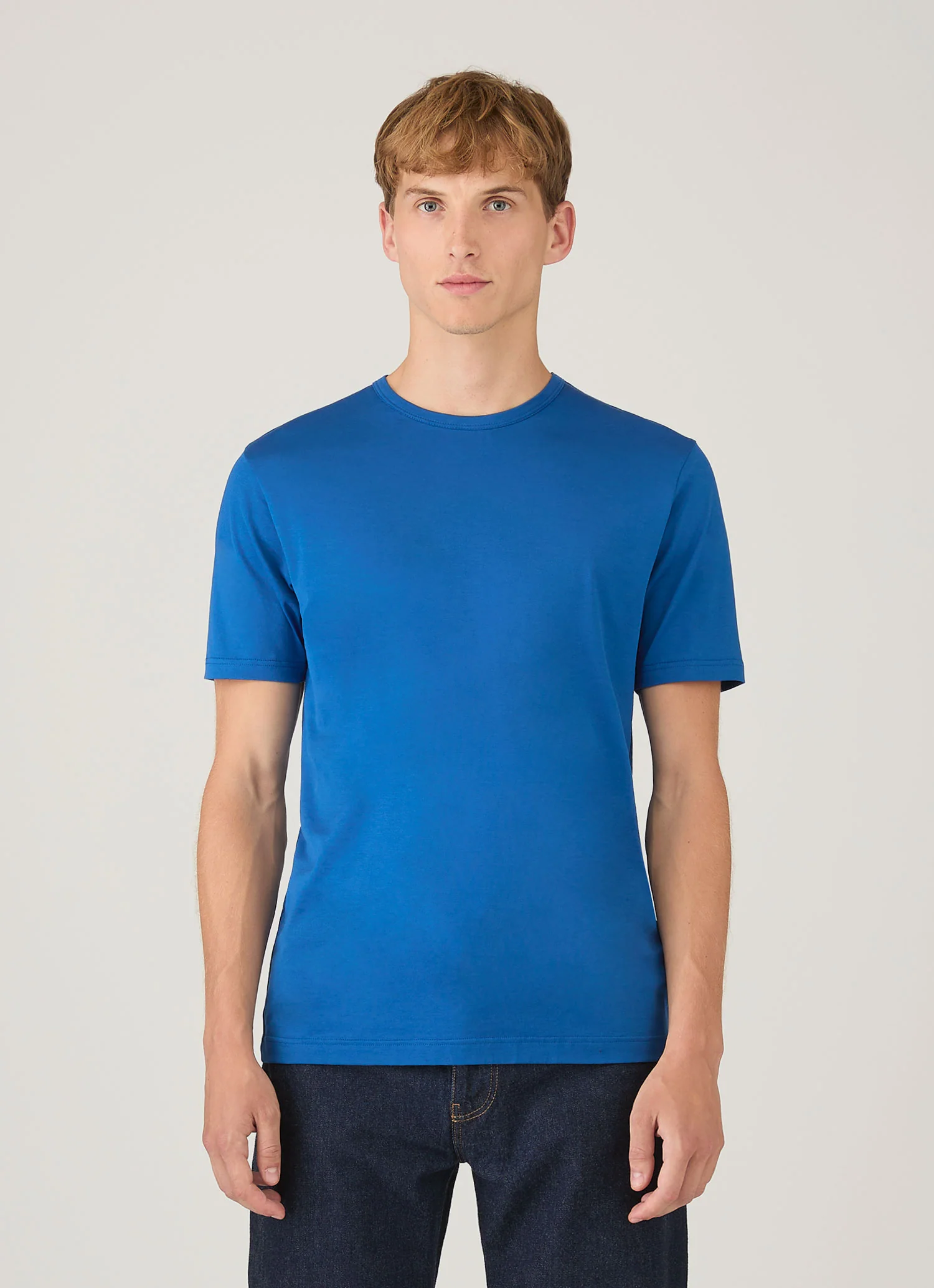 Men's Classic T-shirt in Cobalt - Image 2