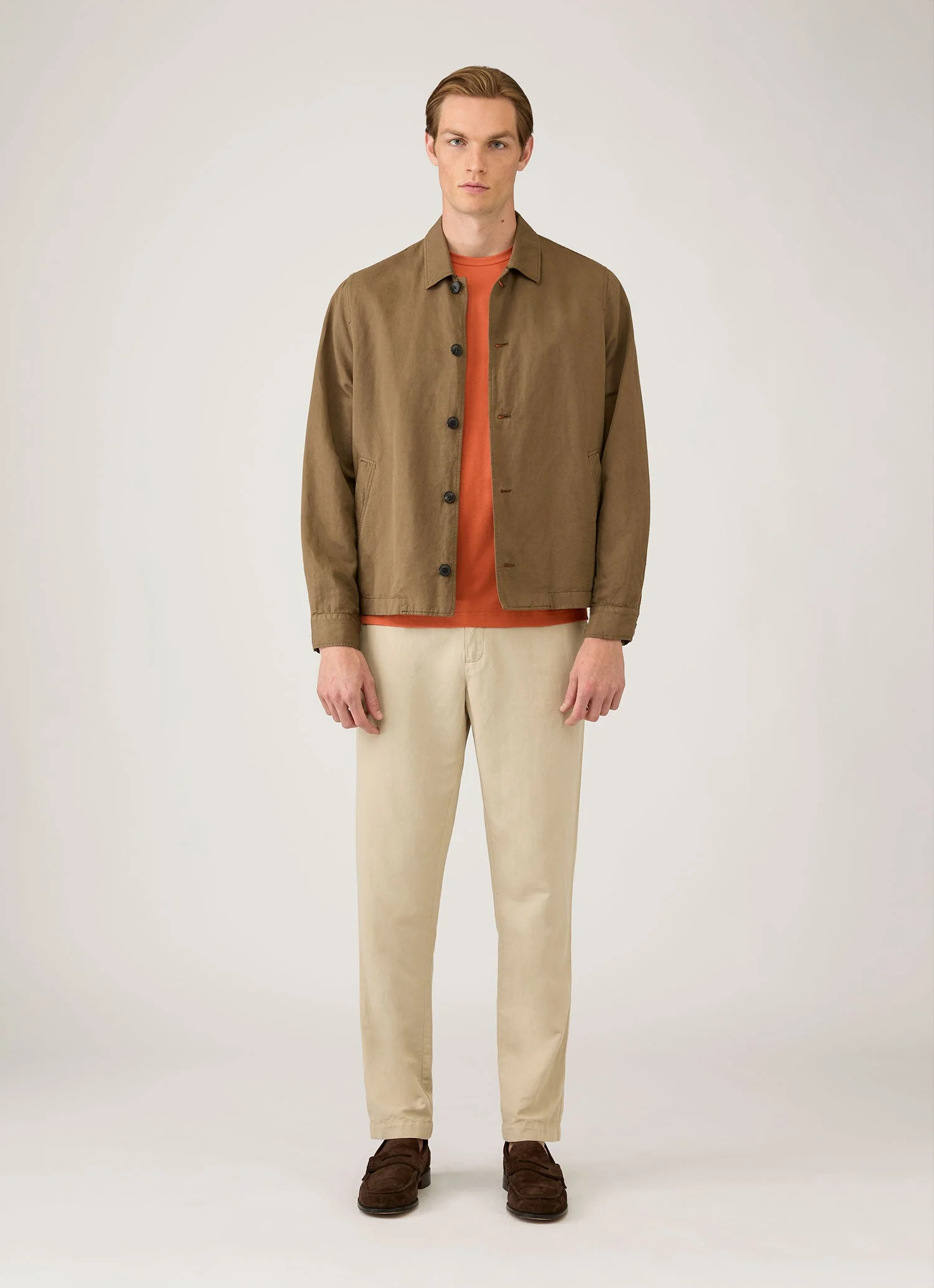 Men's Classic T-shirt in Copper - Image 3
