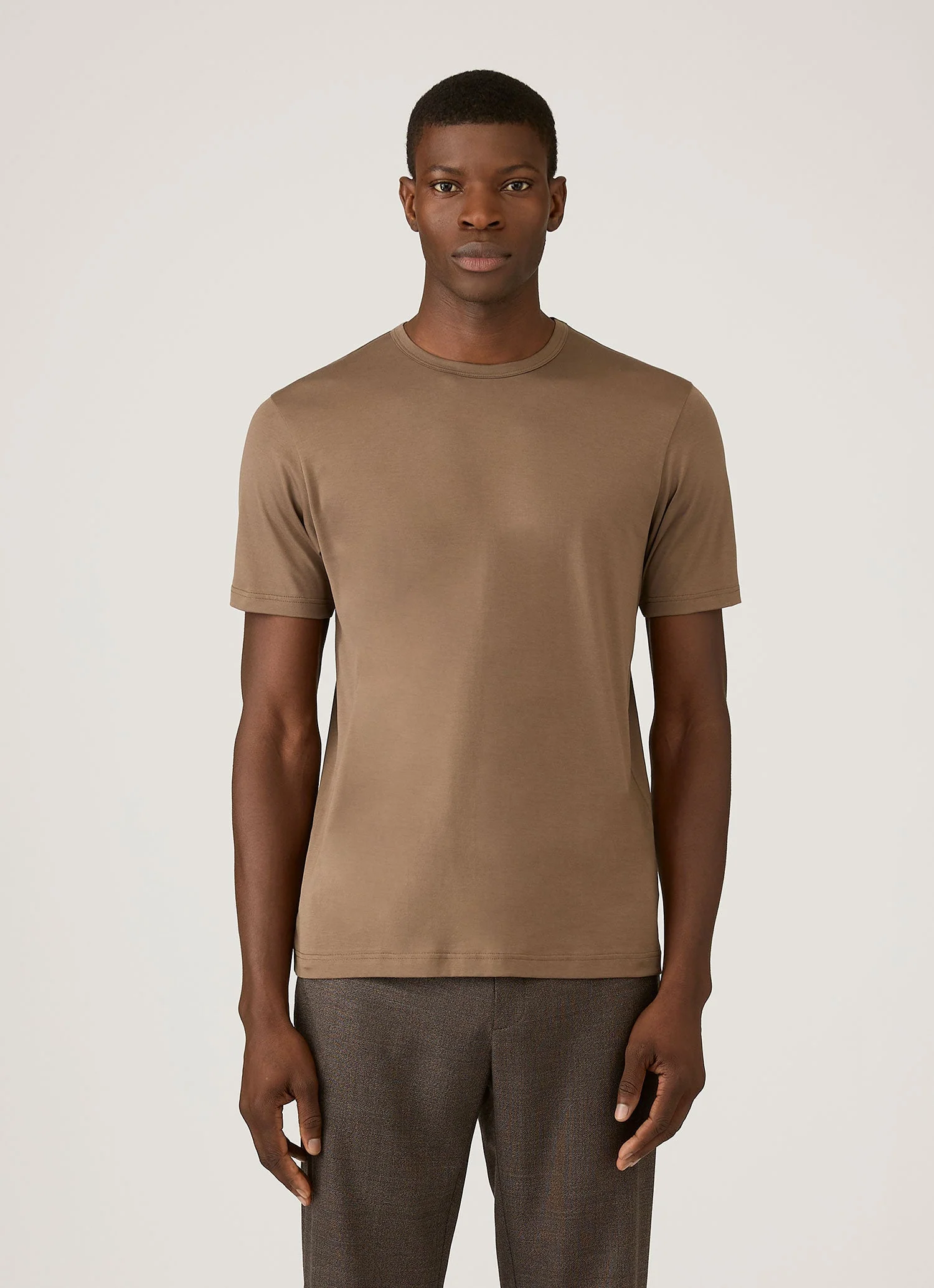 Men's Classic T-shirt in Dark Cedar - Image 2