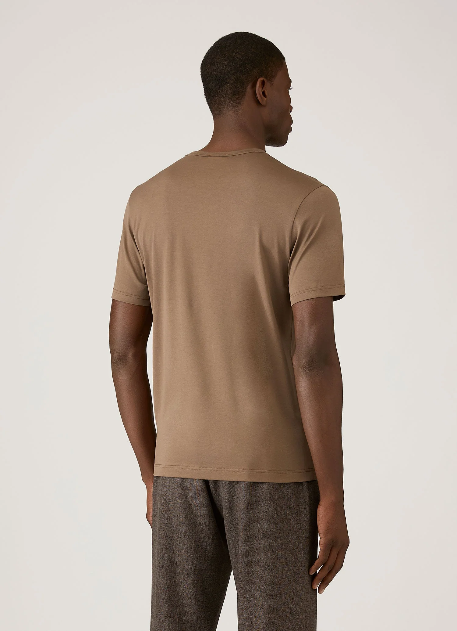 Men's Classic T-shirt in Dark Cedar - Image 5