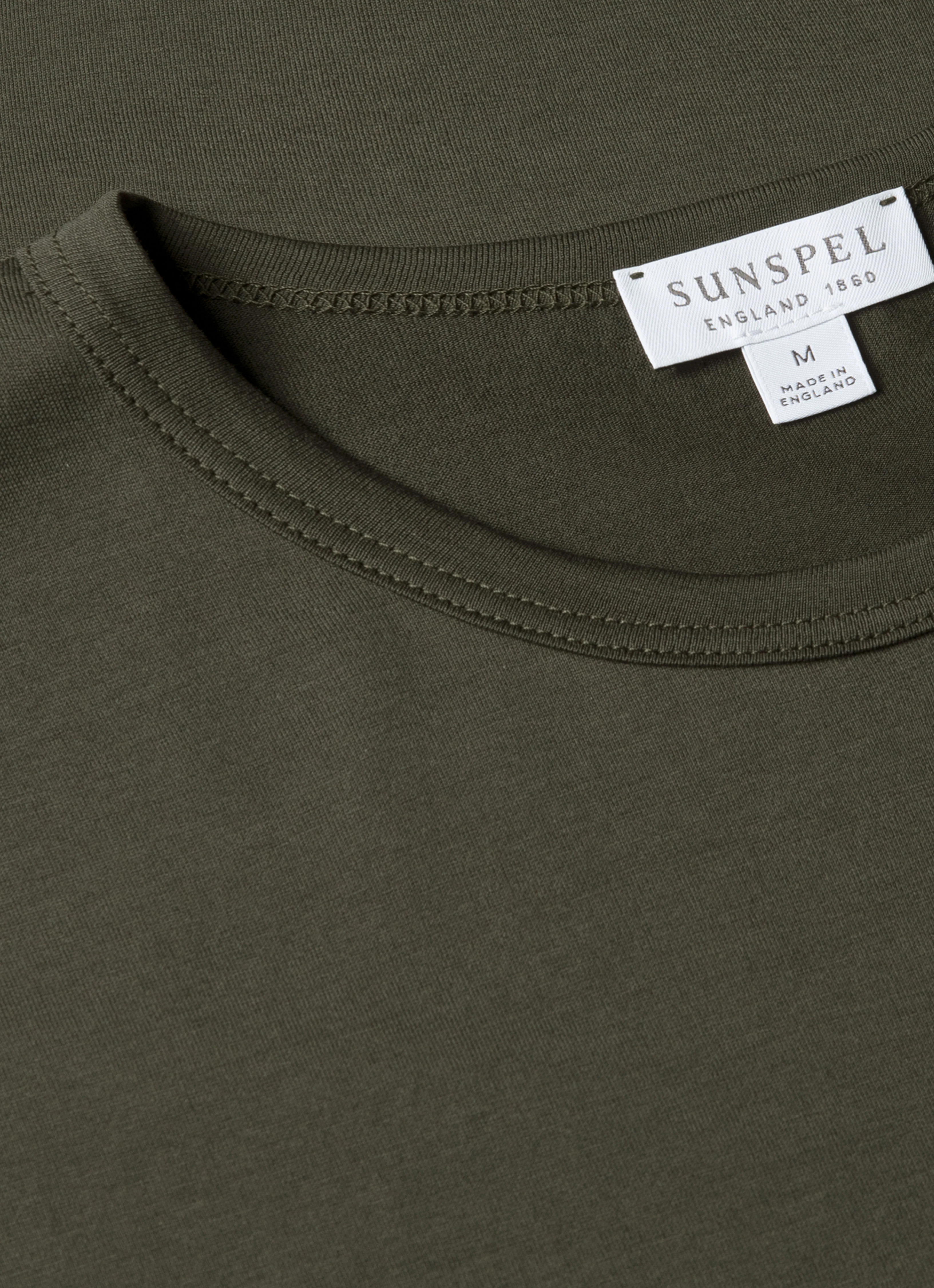 Men's Classic T-shirt in Dark Green - Image 4