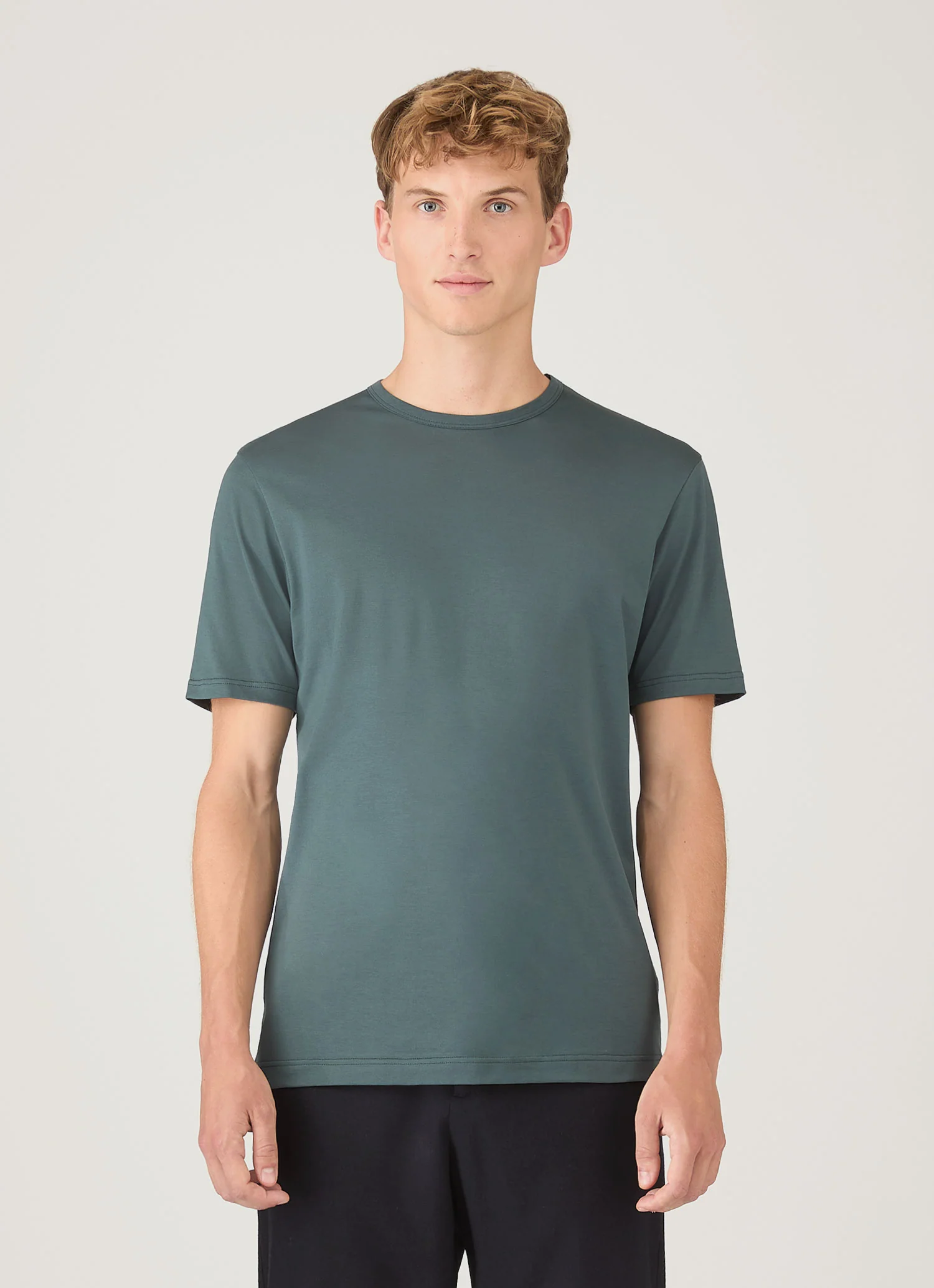 Men's Classic T-shirt in Dark Petrol - Image 2
