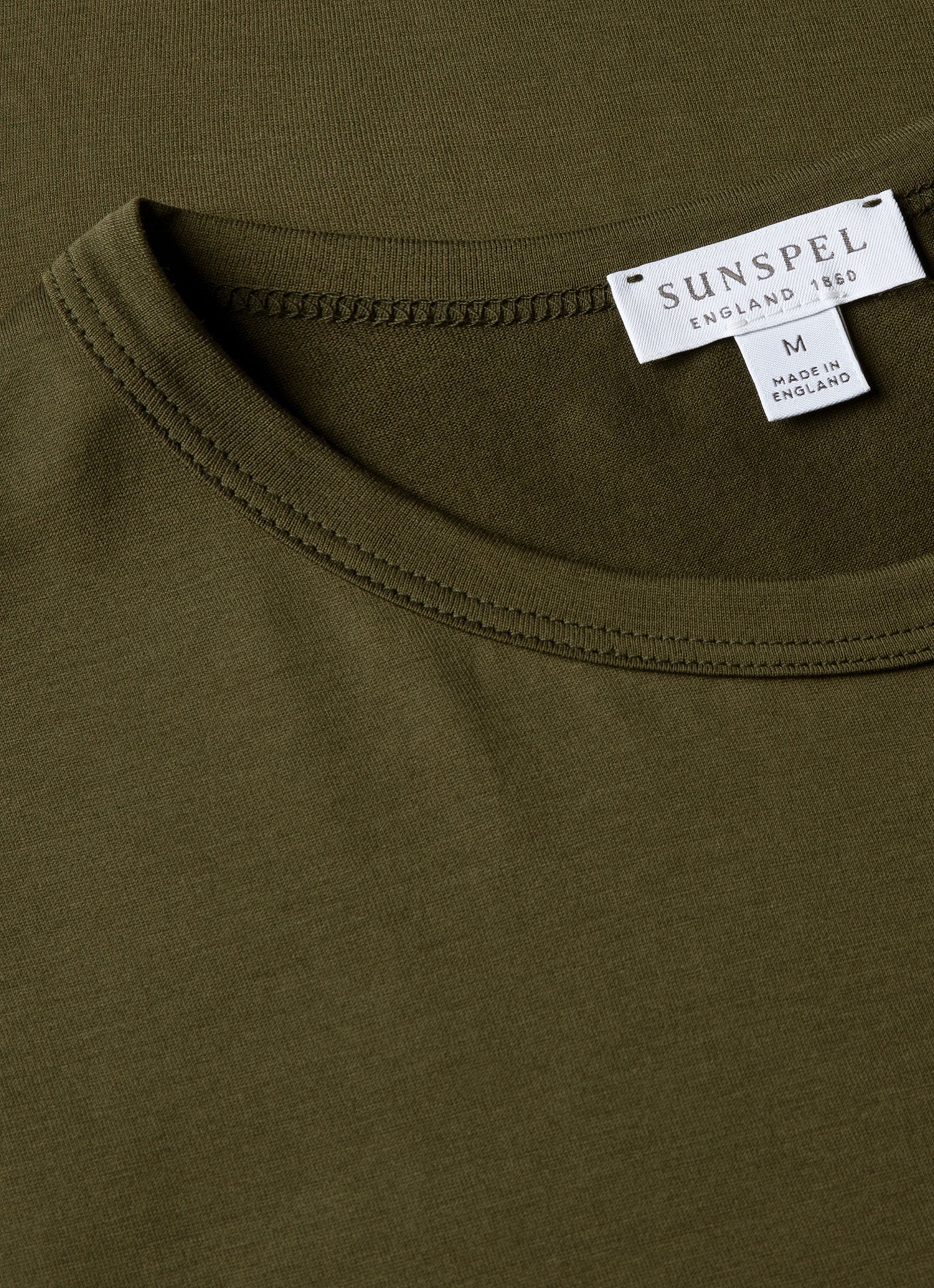 Men's Classic T-shirt in Deep Olive - Image 4