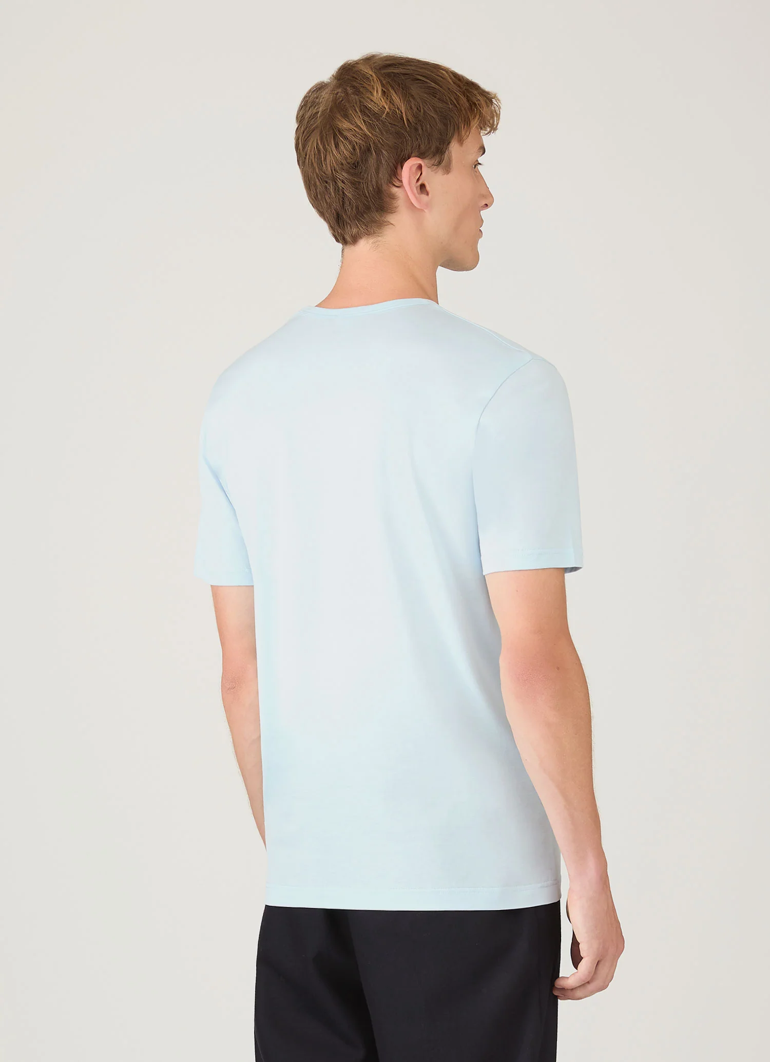 Men's Classic T-shirt in Frost Blue - Image 5