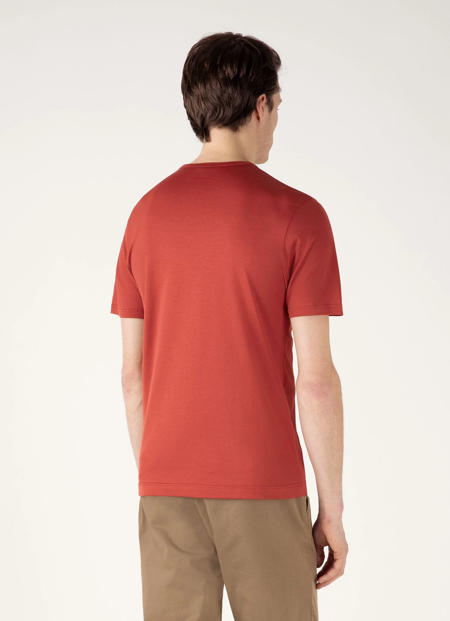 Men's Classic T-shirt in Garnet Red - Image 5