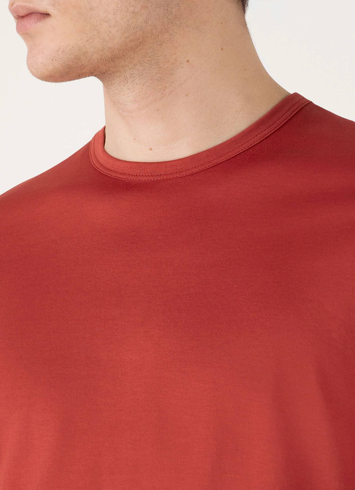 Men's Classic T-shirt in Garnet Red - Image 6