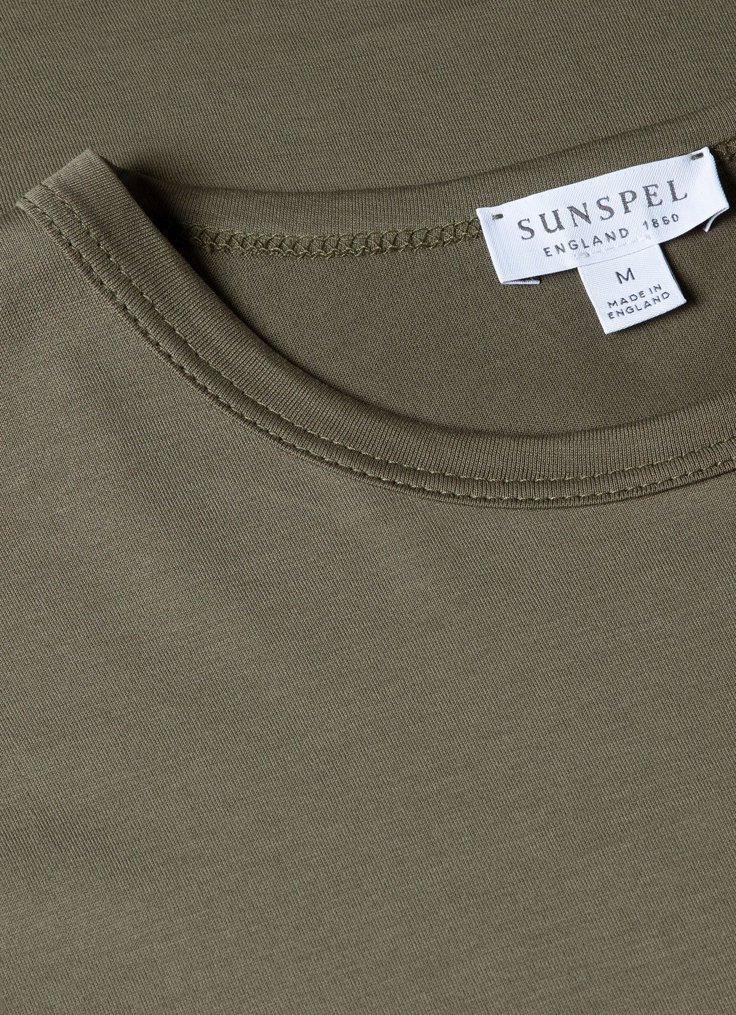 Men's Classic T-shirt in Khaki - Image 4