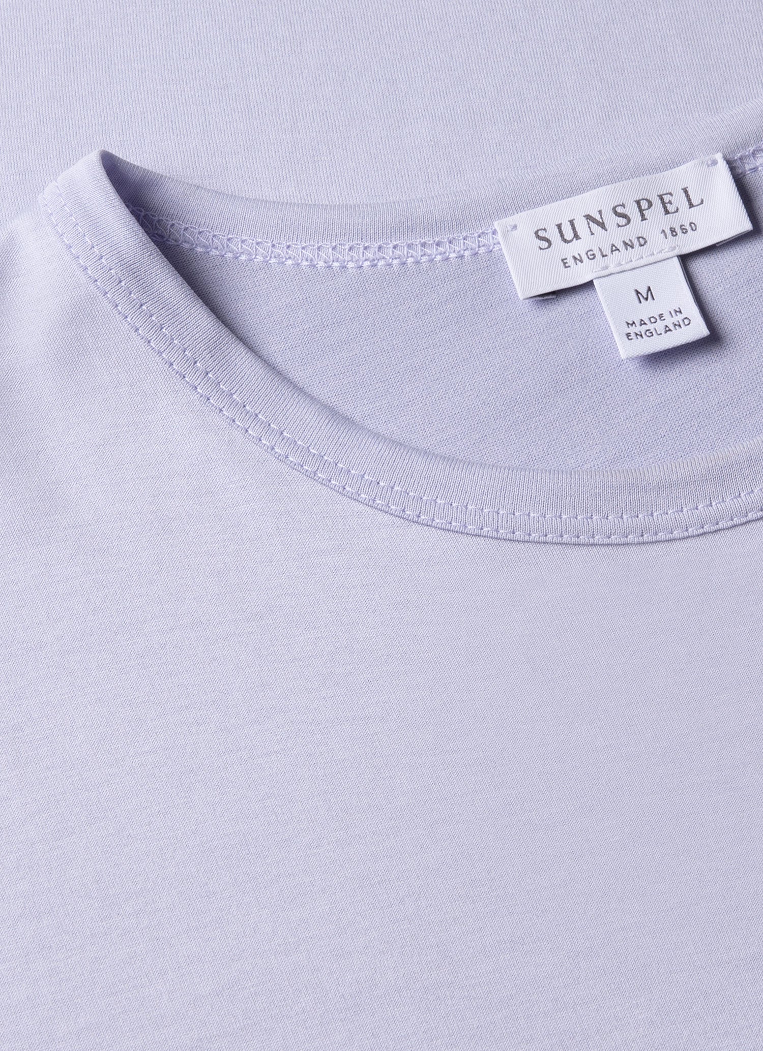 Men's Classic T-shirt in Pale Lilac - Image 4