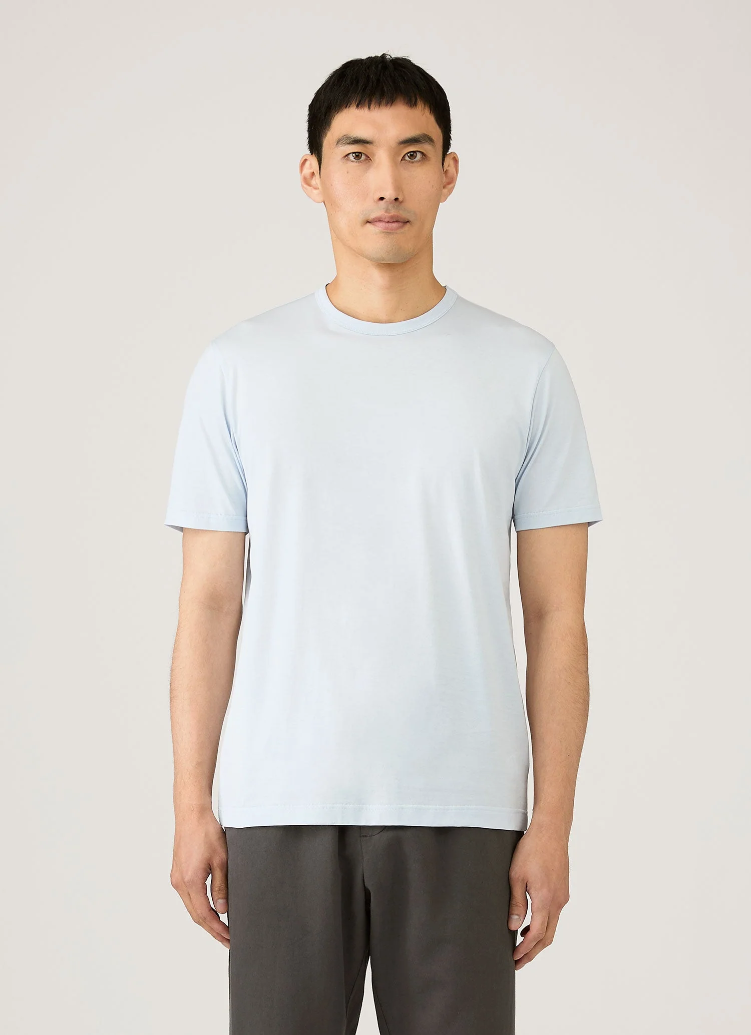 Men's Classic T-shirt in Pastel Blue - Image 2