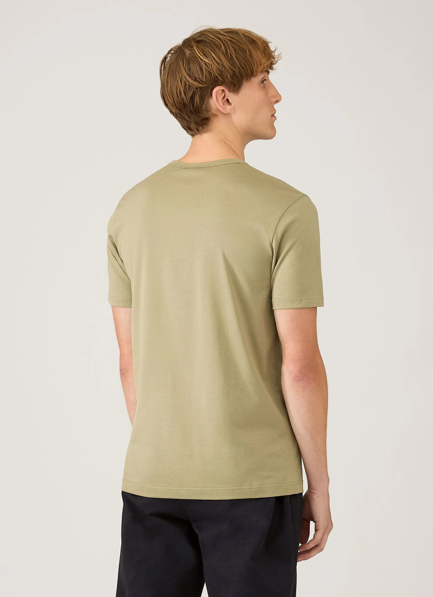 Men's Classic T-shirt in Pistachio - Image 5