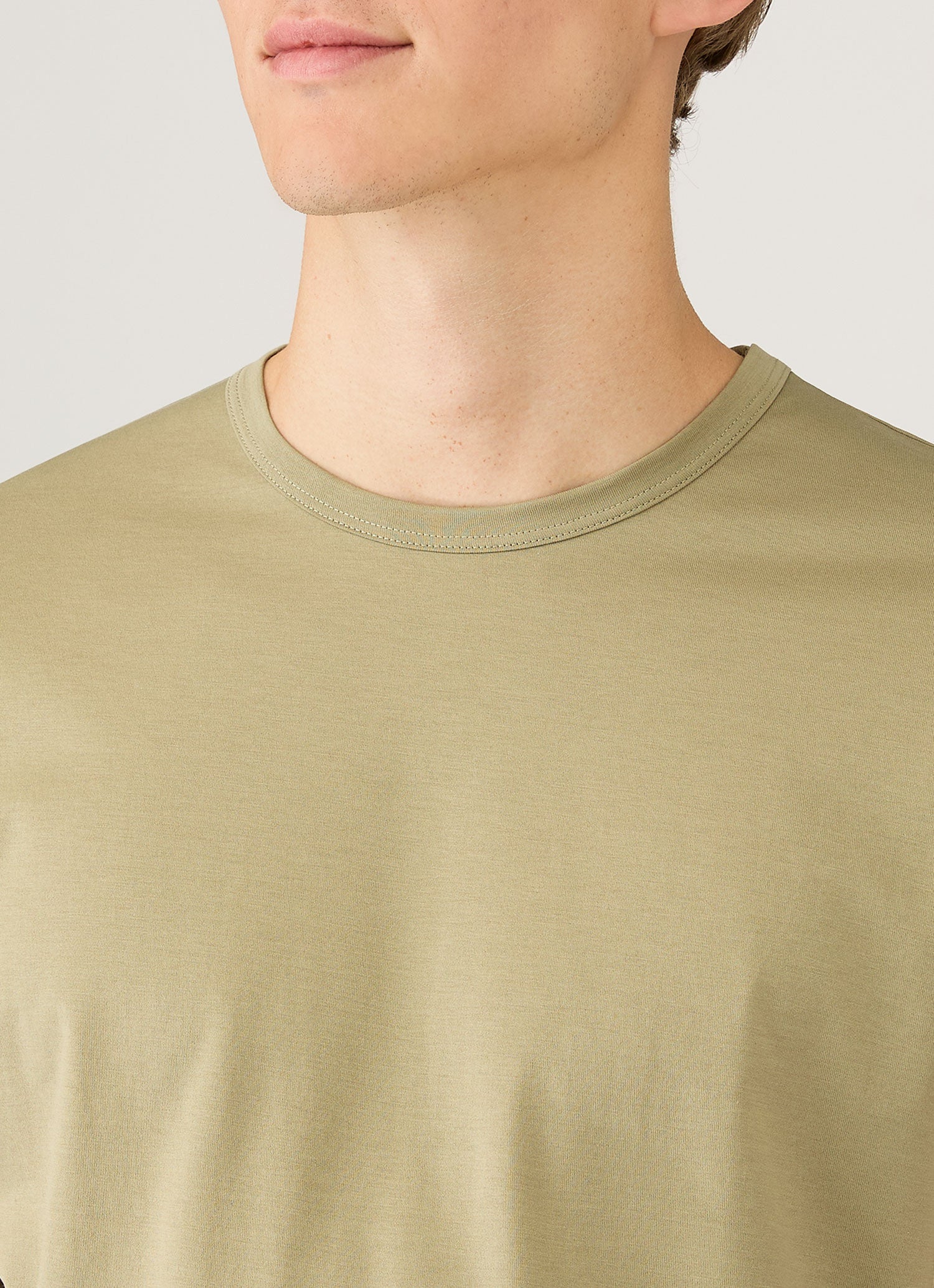 Men's Classic T-shirt in Pistachio - Image 6