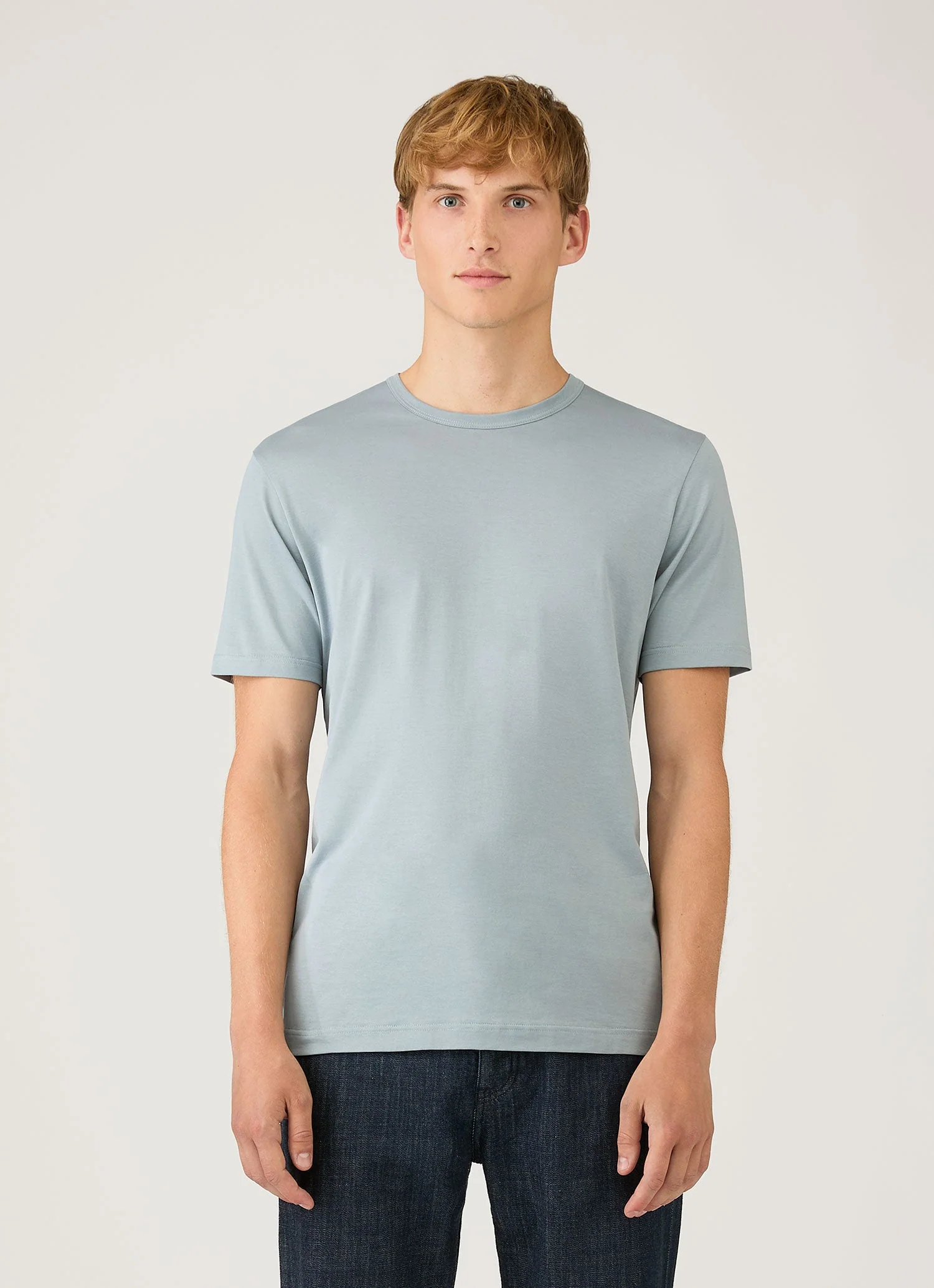 Men's Classic T-shirt in Stone Blue - Image 2