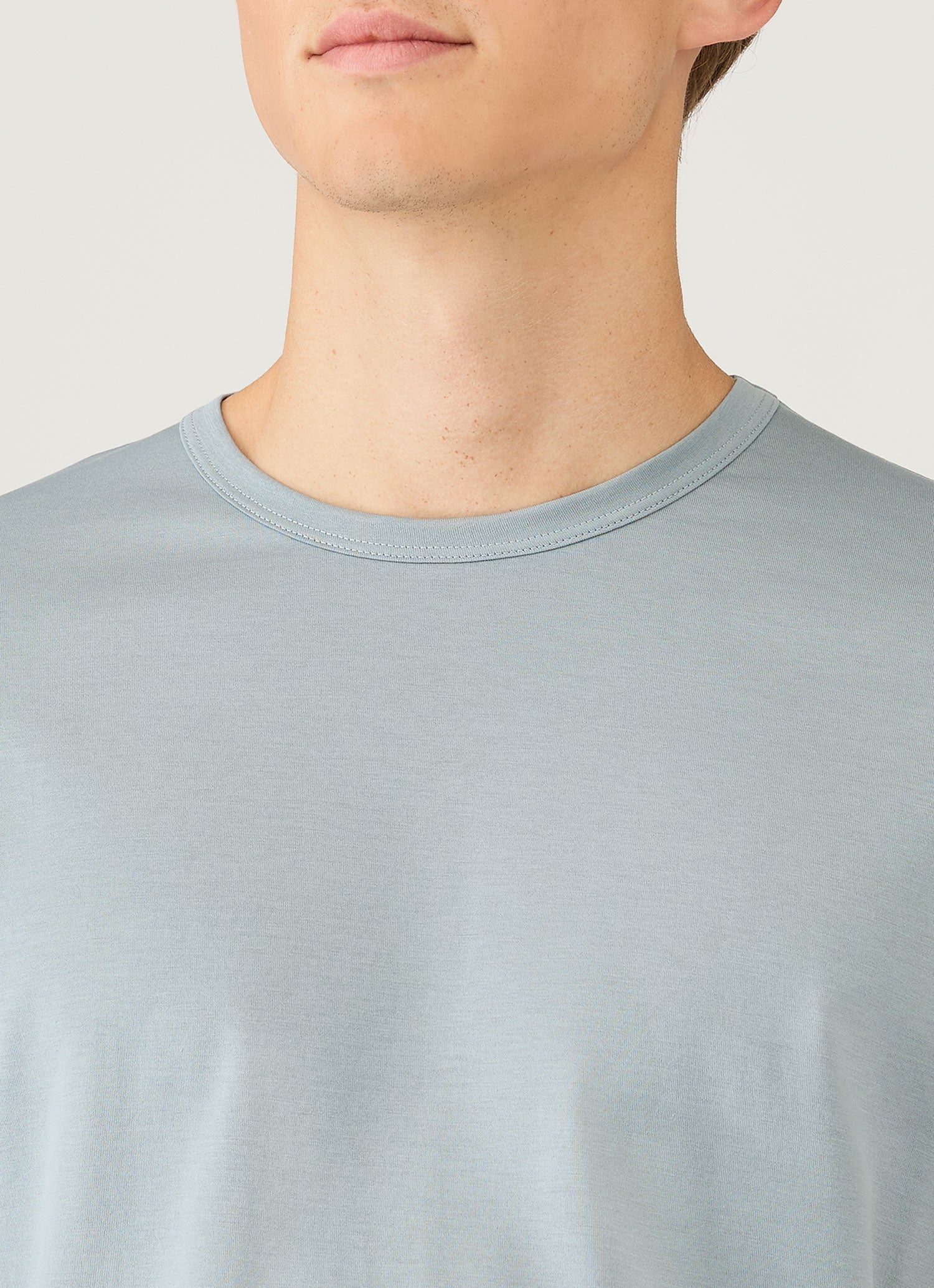 Men's Classic T-shirt in Stone Blue - Image 6