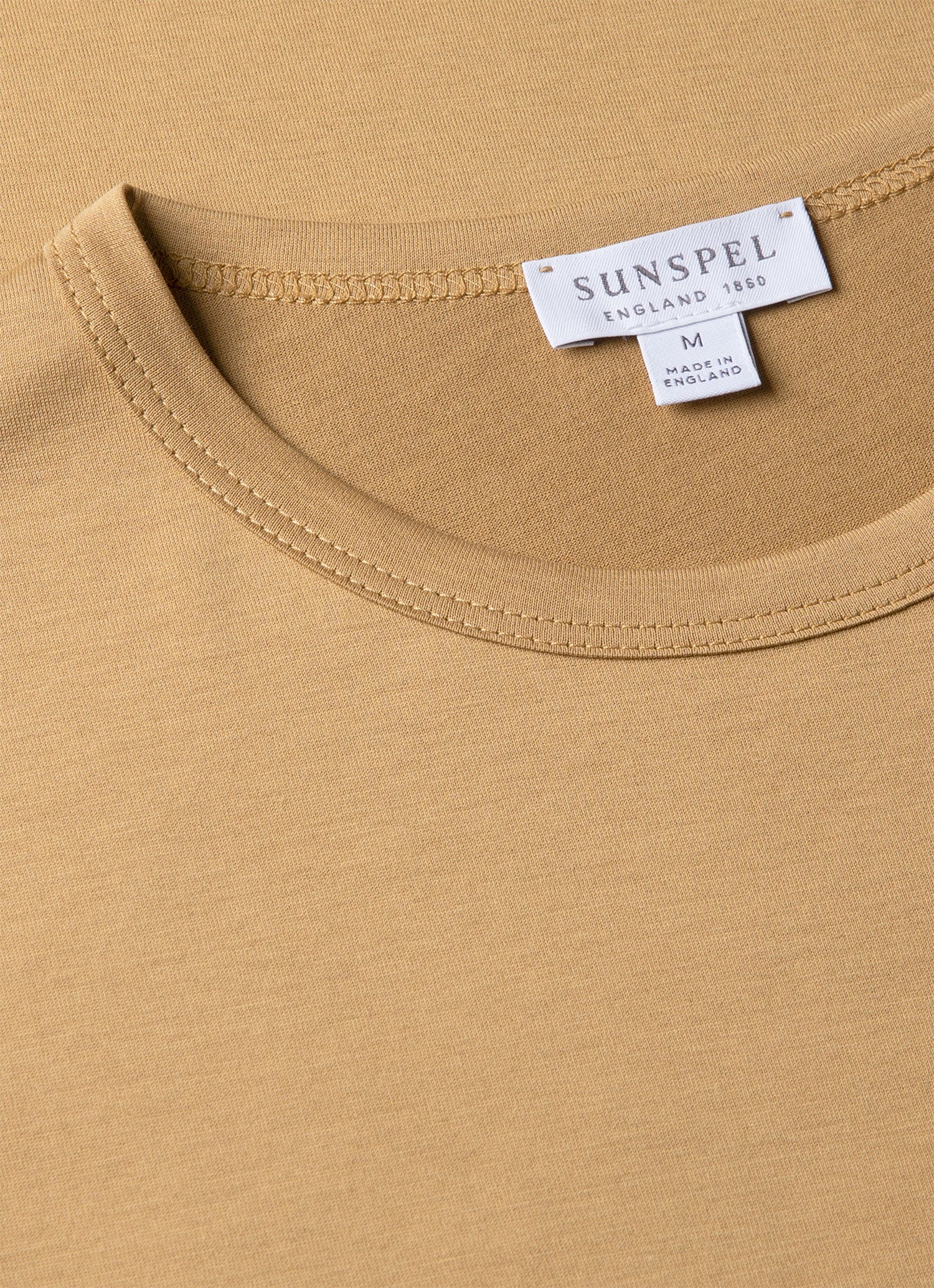 Men's Classic T-shirt in Tan - Image 4