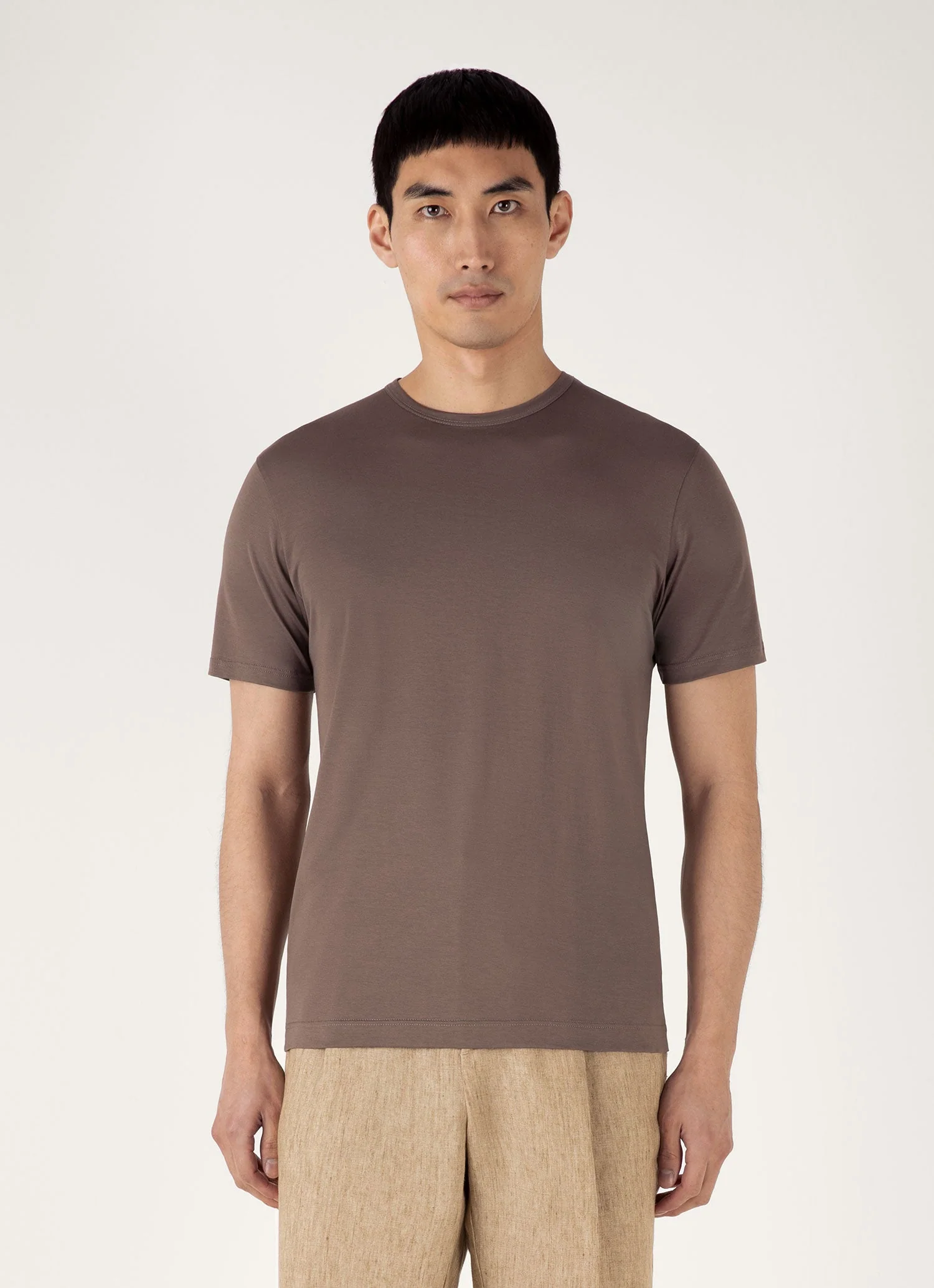 Men's Classic T-shirt in Walnut - Image 2