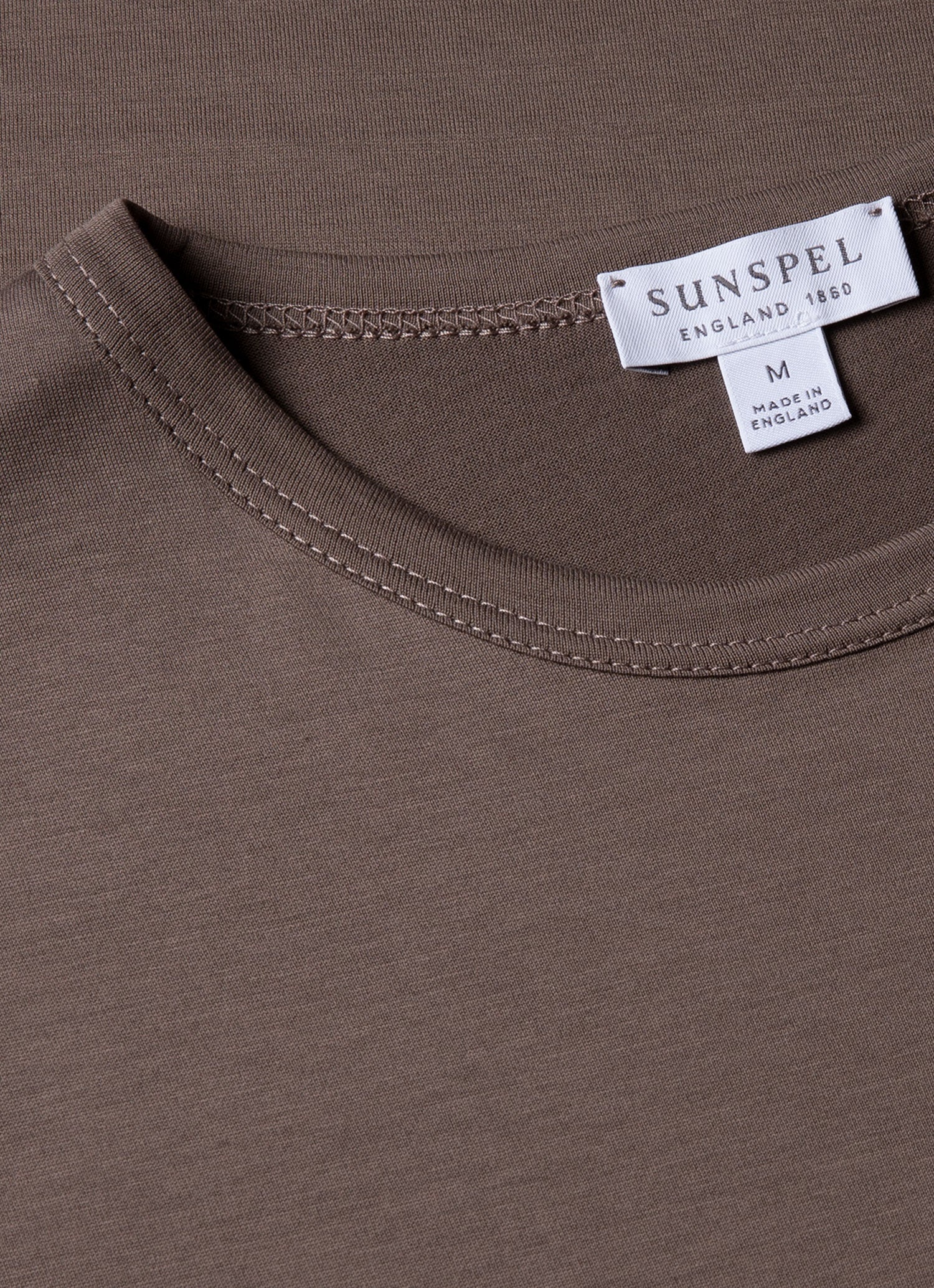 Men's Classic T-shirt in Walnut - Image 4