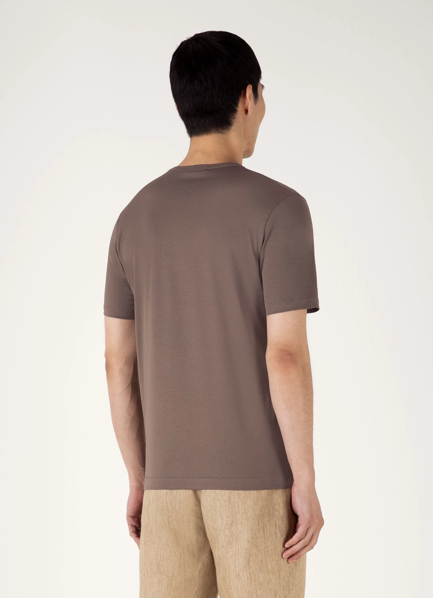 Men's Classic T-shirt in Walnut - Image 5