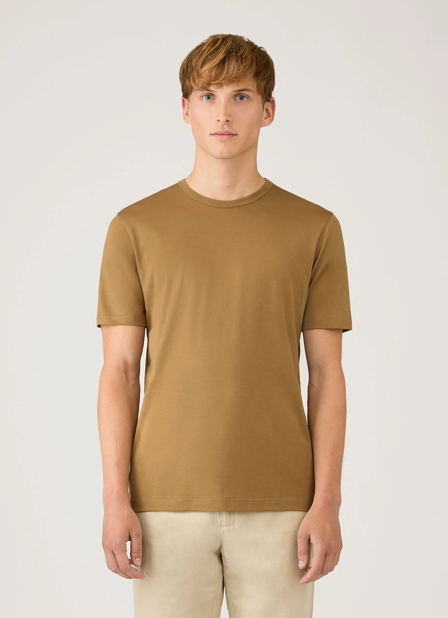 Men's Classic T-shirt in Walnut - Image 2