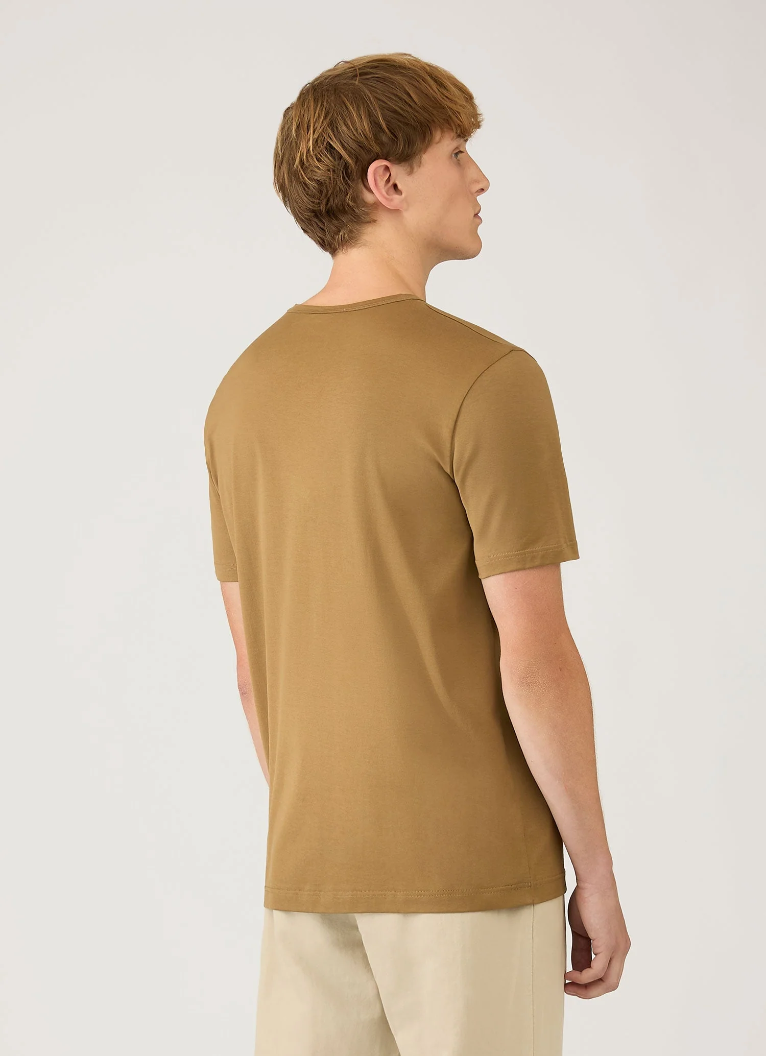 Men's Classic T-shirt in Walnut - Image 5