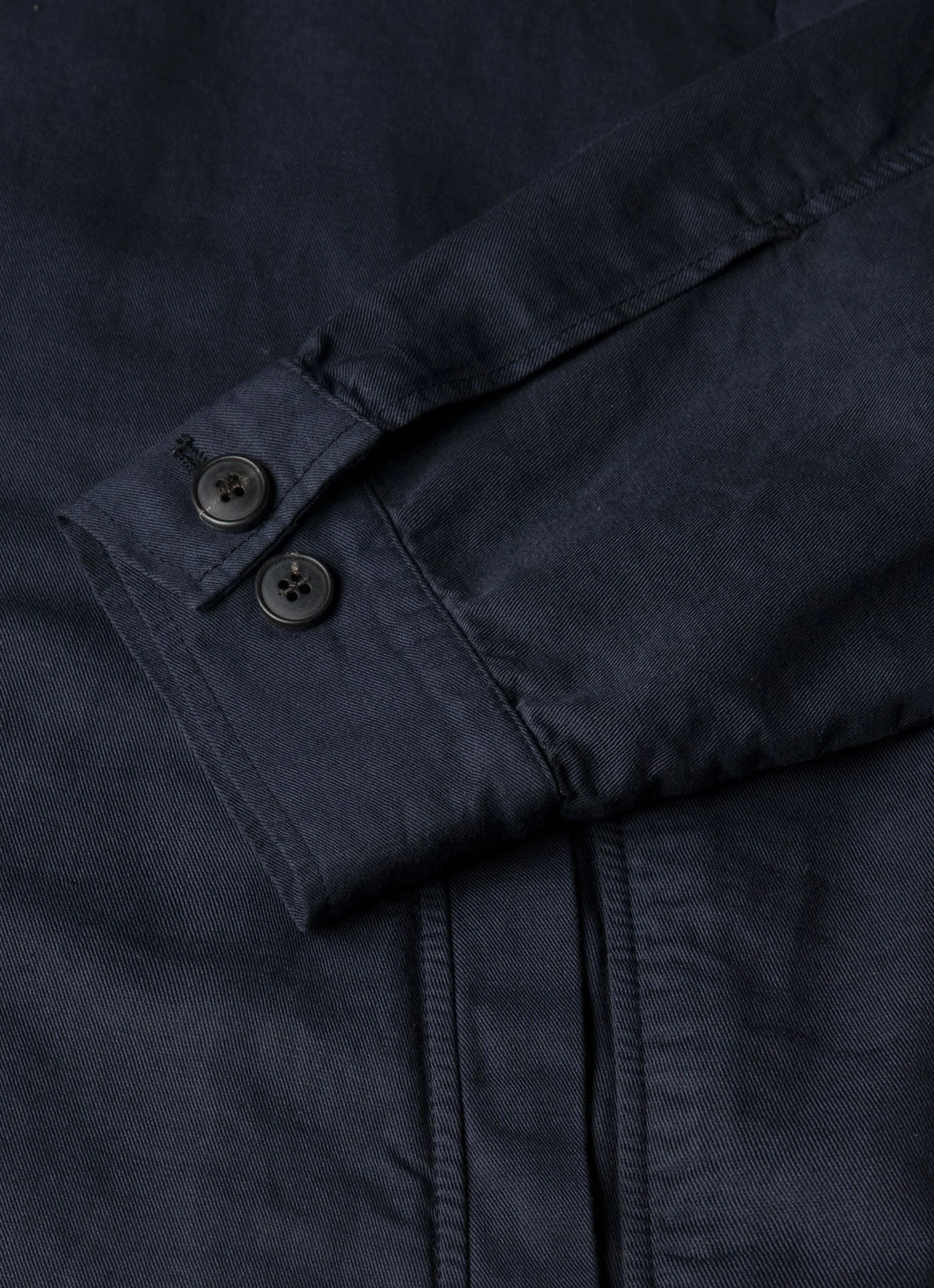 Men's Cotton Linen Jacket in Navy - Image 7