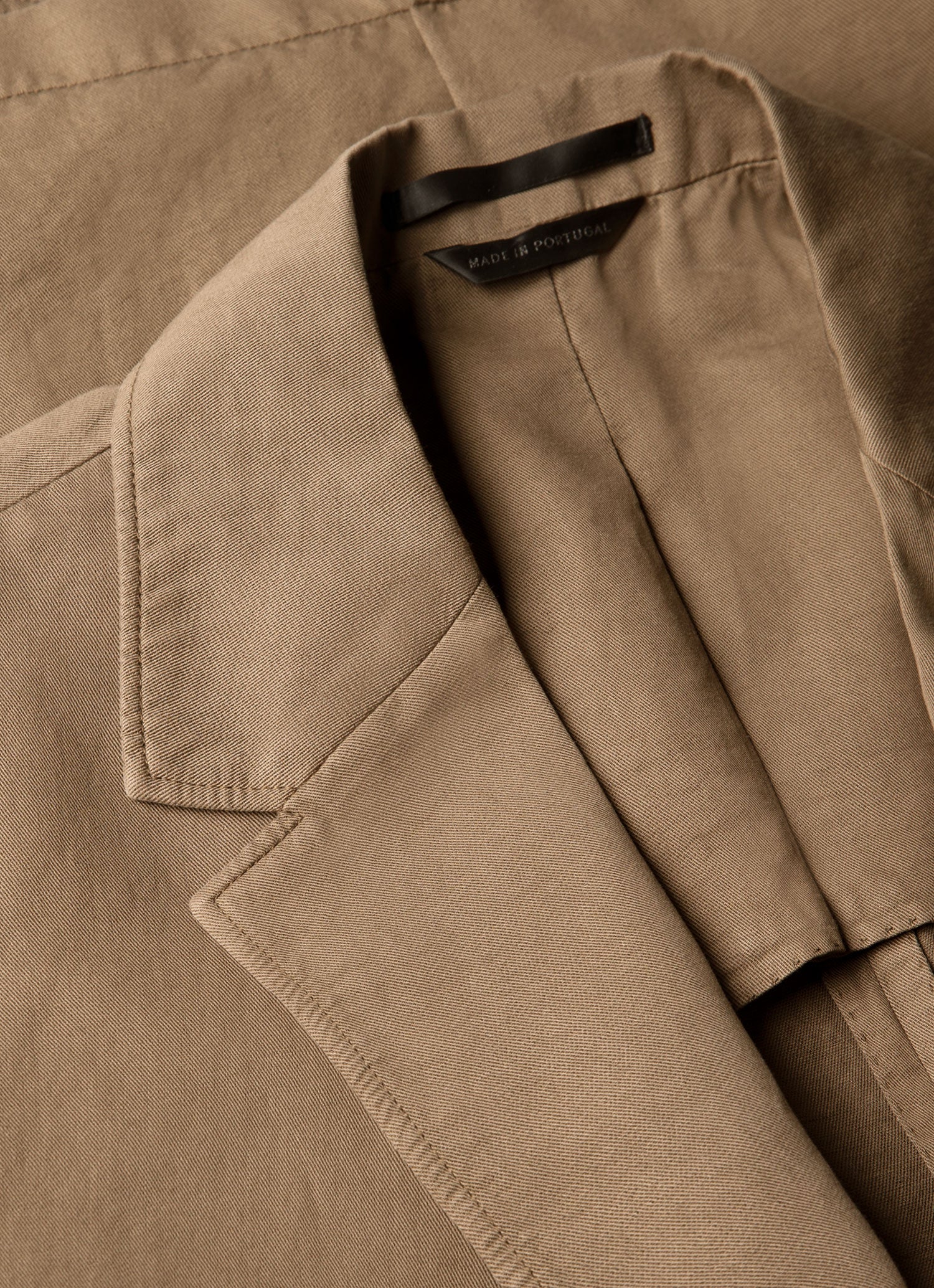 Men's Cotton Linen Two-Piece Suit in Dark Cedar - Image 4