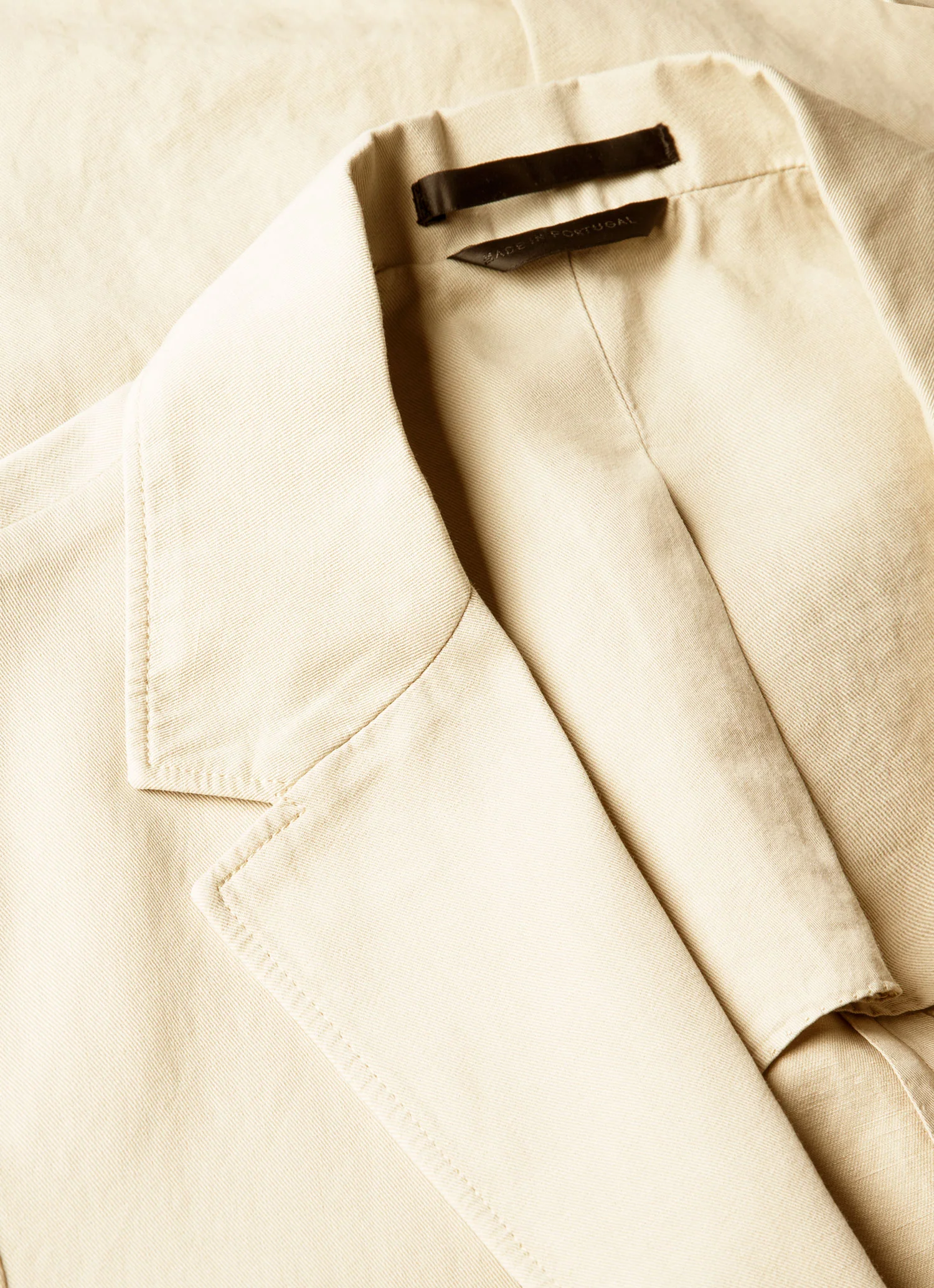 Men's Cotton Linen Two-Piece Suit in Hazelwood - Image 4