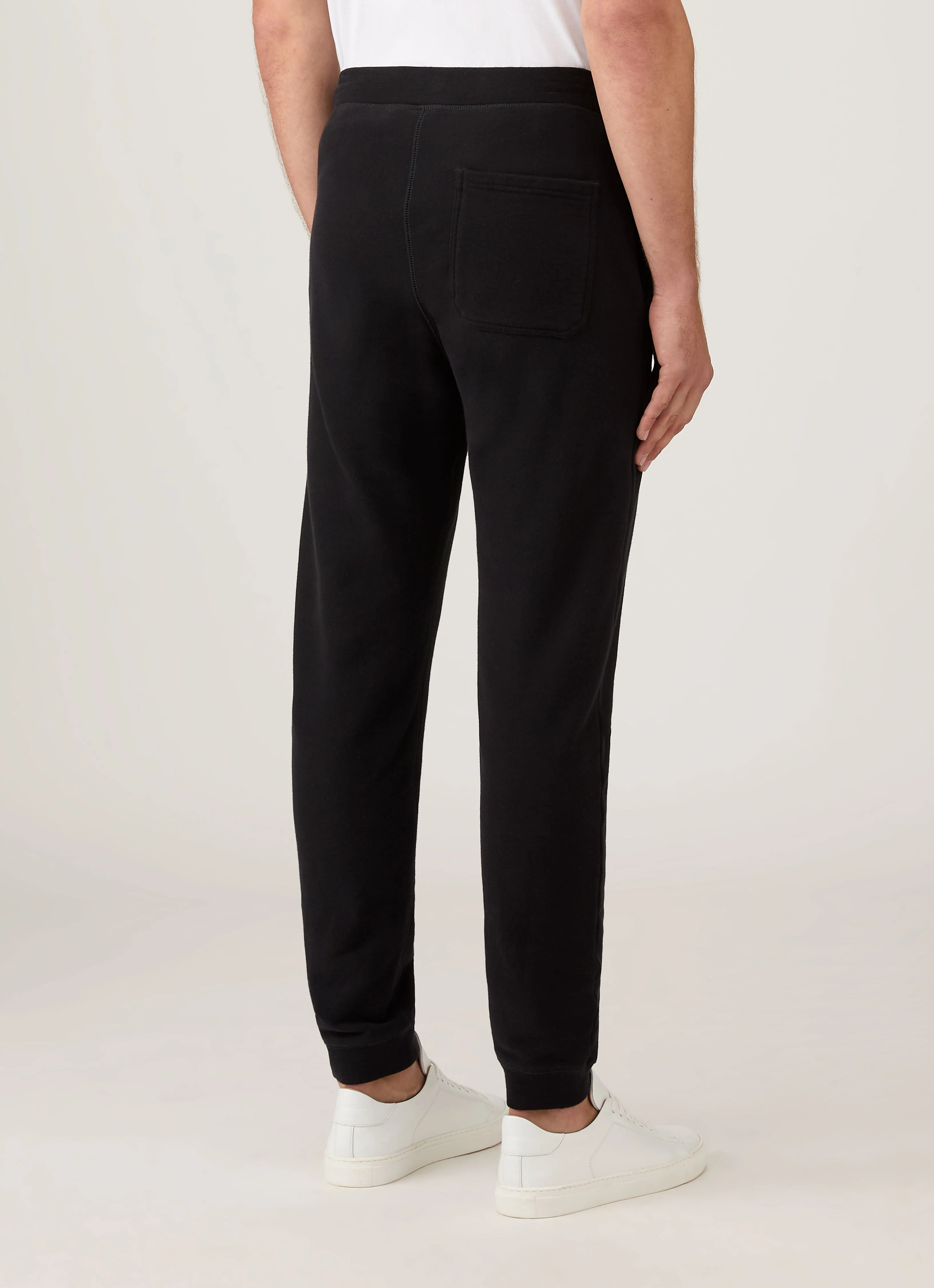 Men's Loopback Sweatpants in Black - Image 5