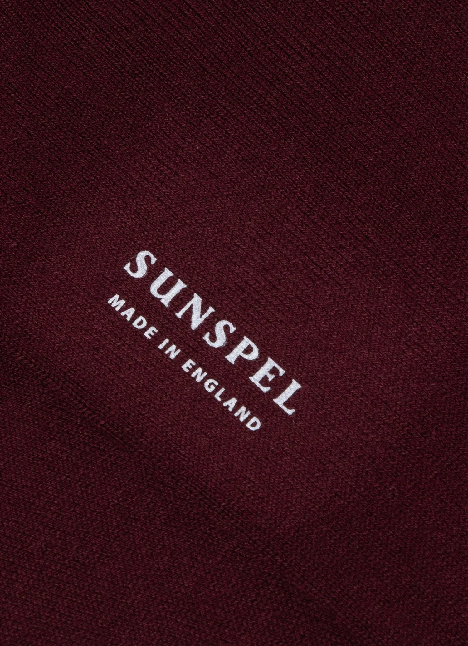 Men's Cotton Socks in Maroon - Image 2