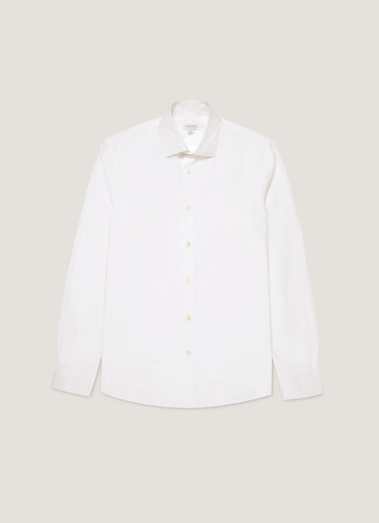 Men's Smart Poplin Shirt in White