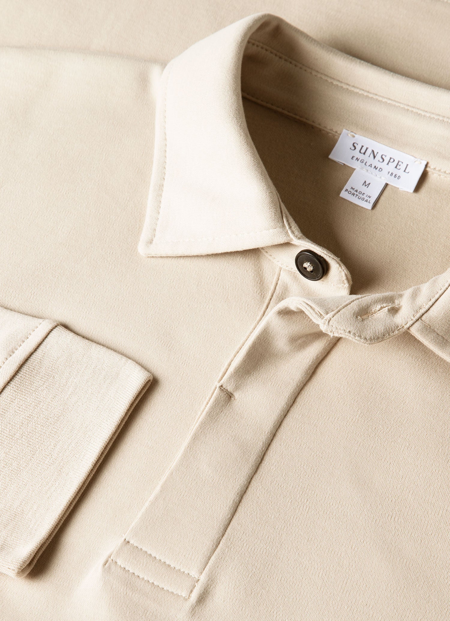 Men's Heavyweight Rugby Polo Shirt in Hazelwood - Image 4