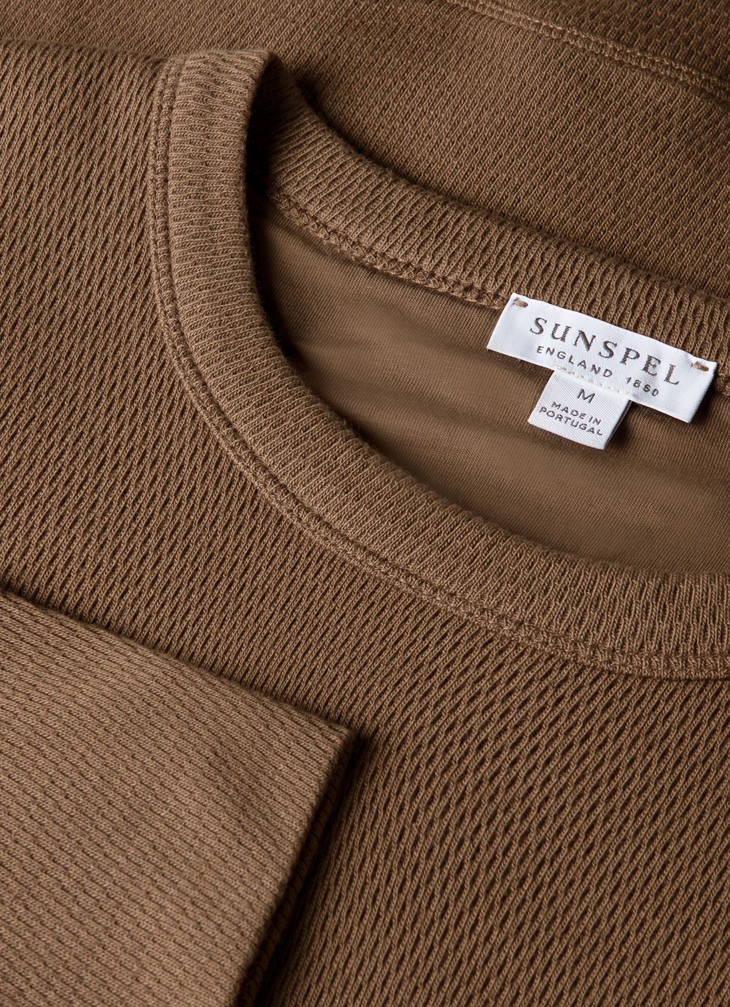 Men's Long Sleeve Cellulock Crew Neck in Dark Cedar - Image 4