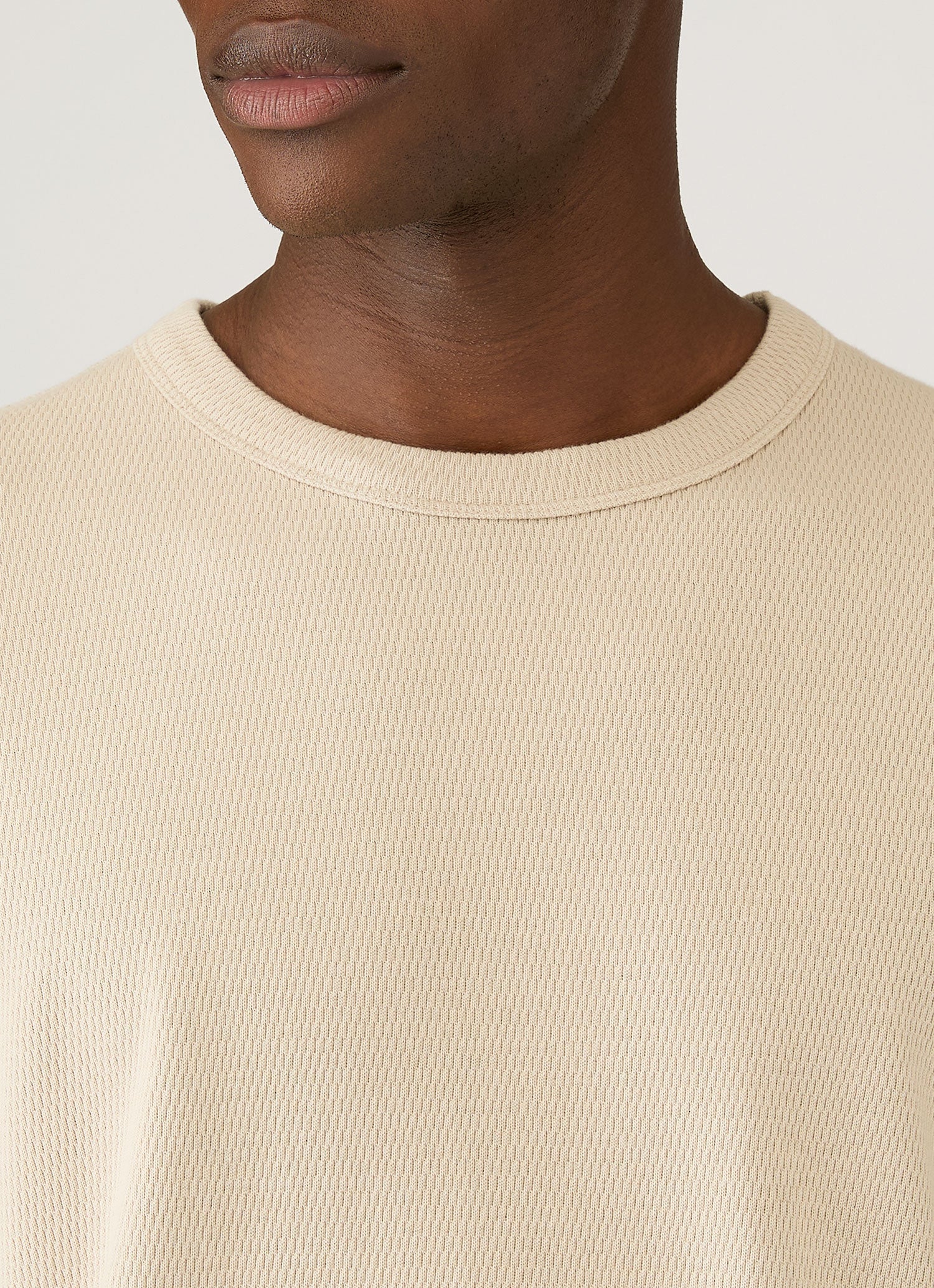 Men's Long Sleeve Cellulock Crew Neck in Hazelwood - Image 6
