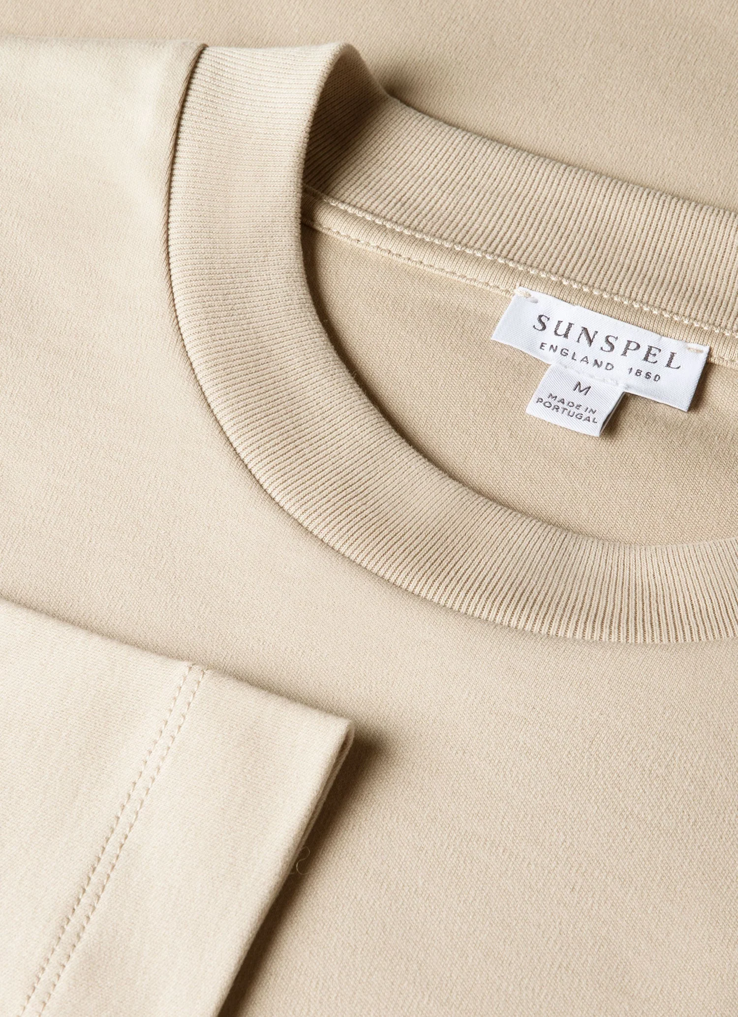 Men's Long Sleeve Heavyweight T-shirt in Hazelwood - Image 4