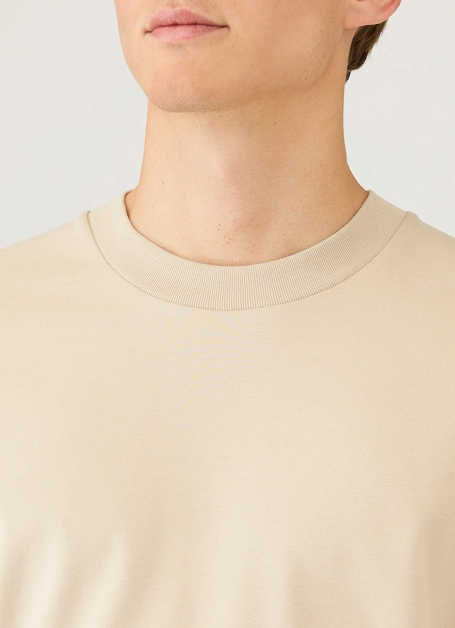 Men's Long Sleeve Heavyweight T-shirt in Hazelwood - Image 6