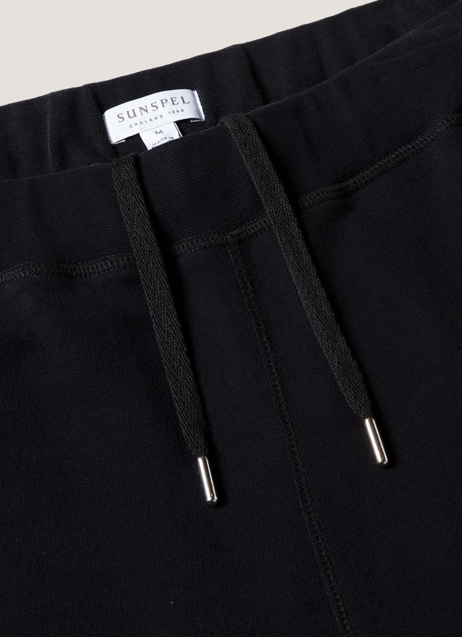 Men's Loopback Tracksuit in Black - Image 5