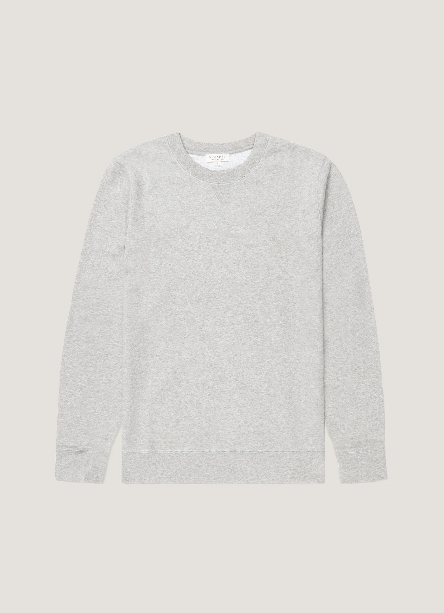 Men's Loopback Tracksuit in Grey Melange - Image 2