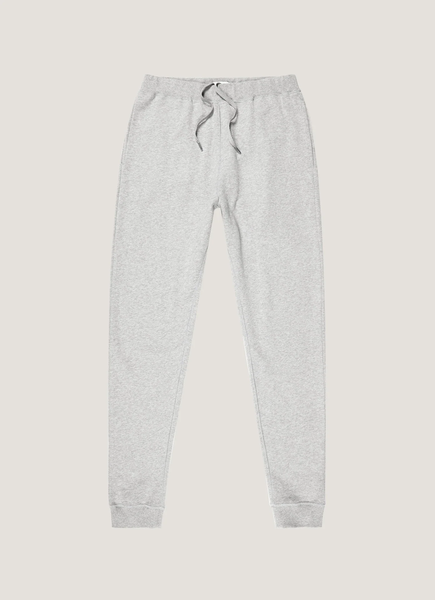 Men's Loopback Tracksuit in Grey Melange - Image 4