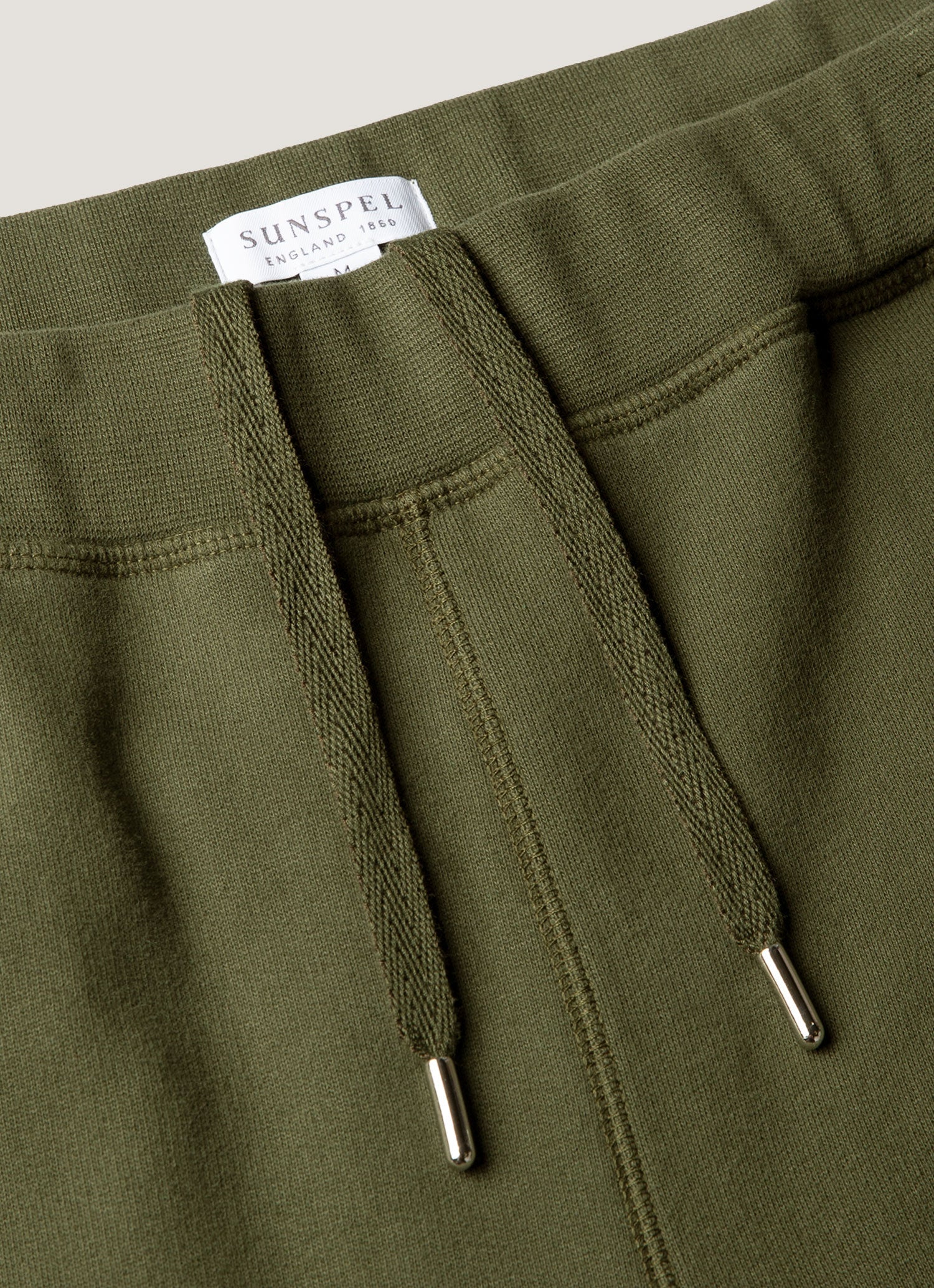 Men's Loopback Sweatpants in Deep Olive - Image 4